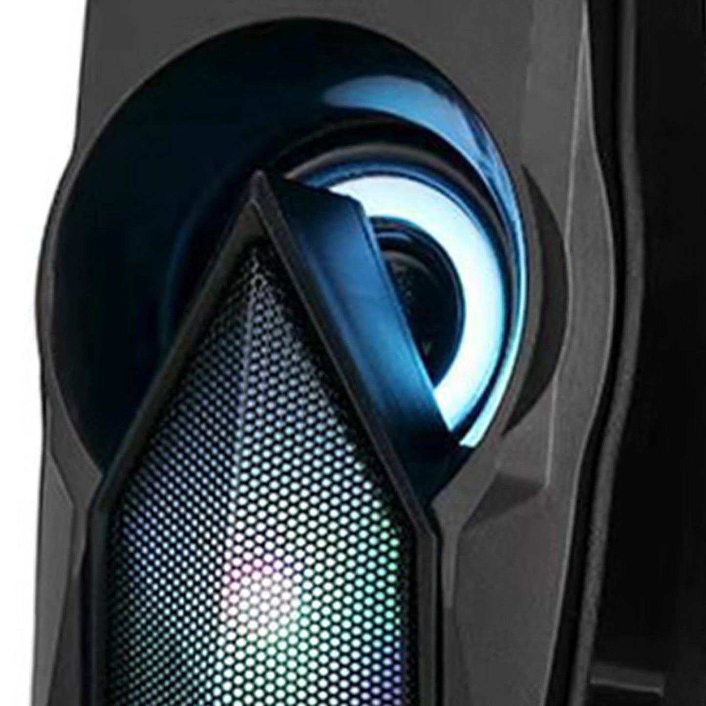 Mini USB Wired Computer Speakers with LED RGB Light Bass Stereo