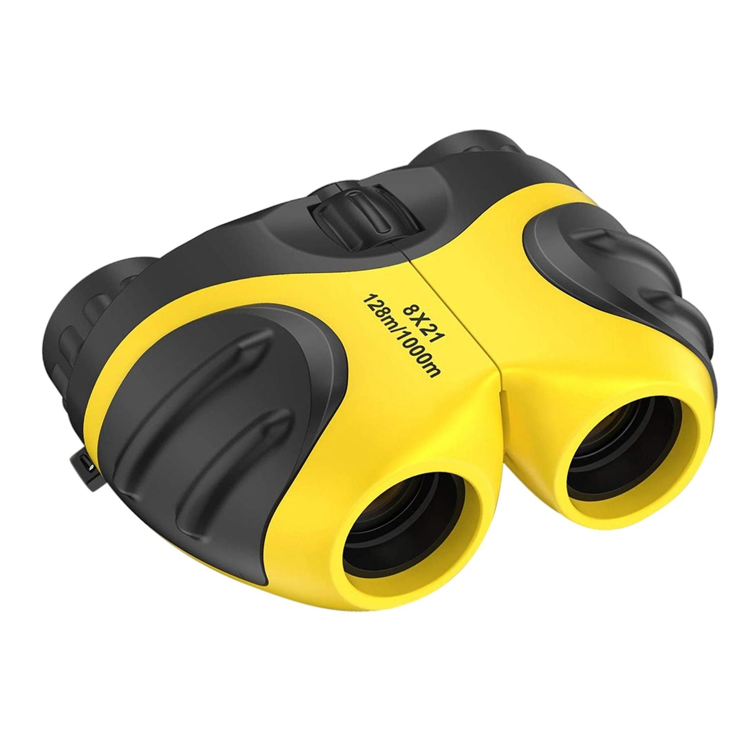 Plastic Kids Binoculars Hiking Camping Telescope Game Entertainment Children Yellow