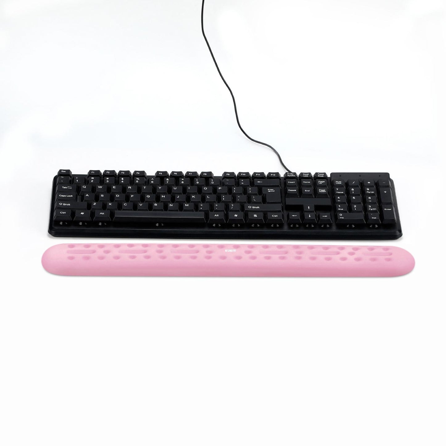 Memory Foam Keyboard Wrist Pad Mouse Cushion for Gaming Work large pink