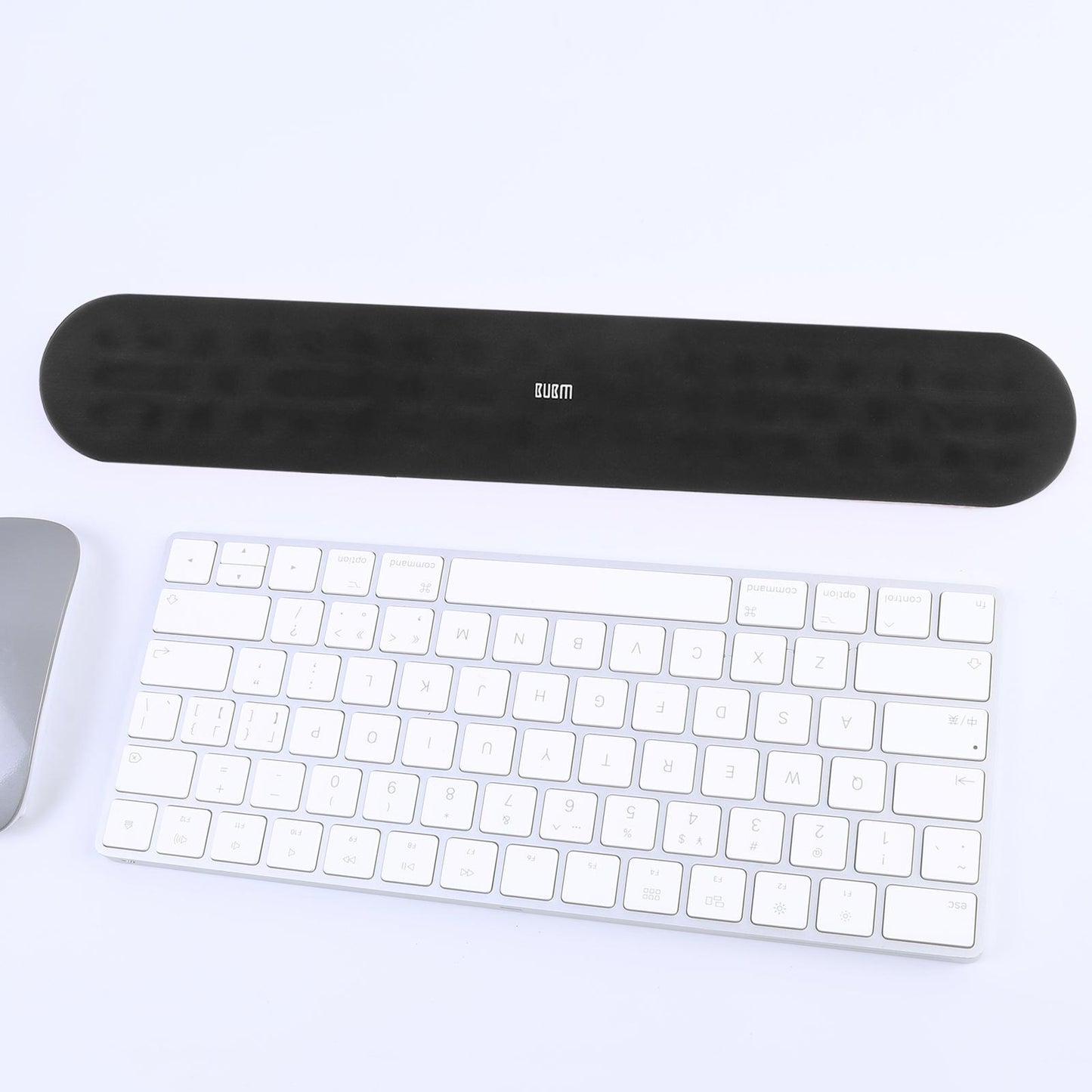 Memory Foam Keyboard Wrist Pad Mouse Cushion for Gaming Work large black