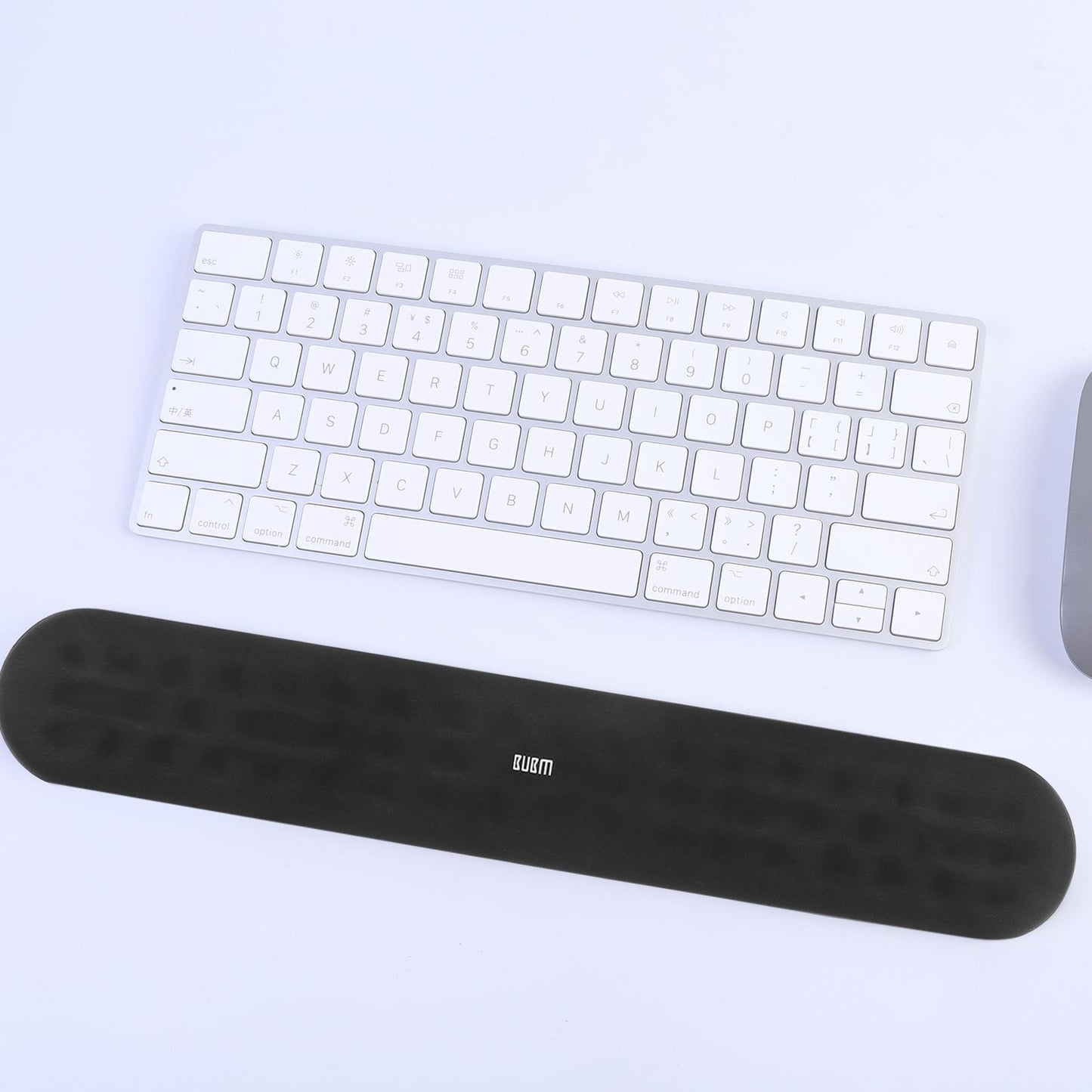 Memory Foam Keyboard Wrist Pad Mouse Cushion for Gaming Work large black