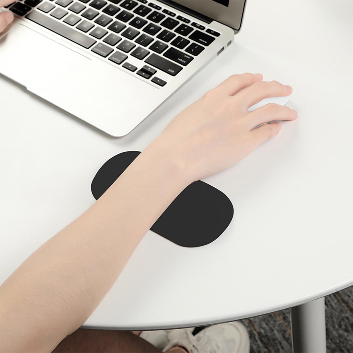 Keyboard Mouse Wrist Rest Pad Memory Foam Set A Small Black