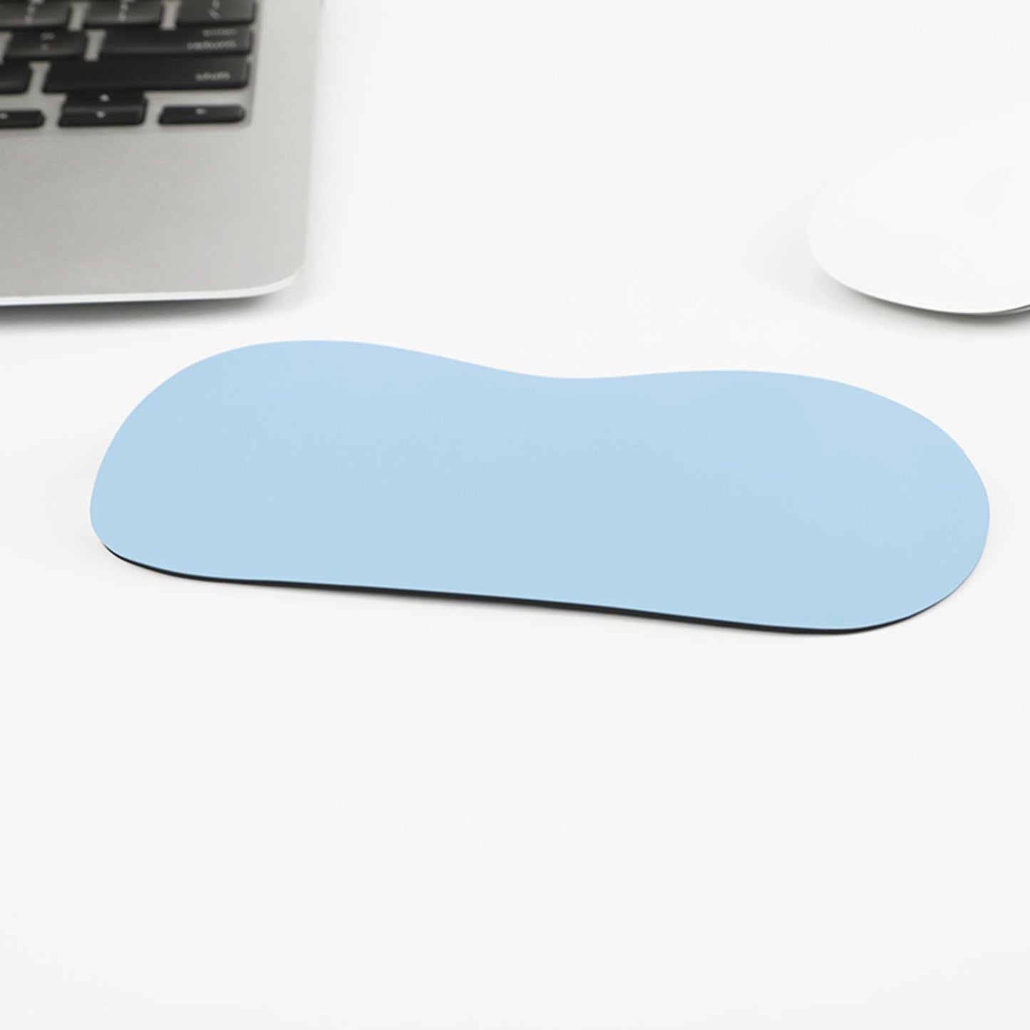 Keyboard Mouse Wrist Rest Pad Memory Foam Set A Small Blue