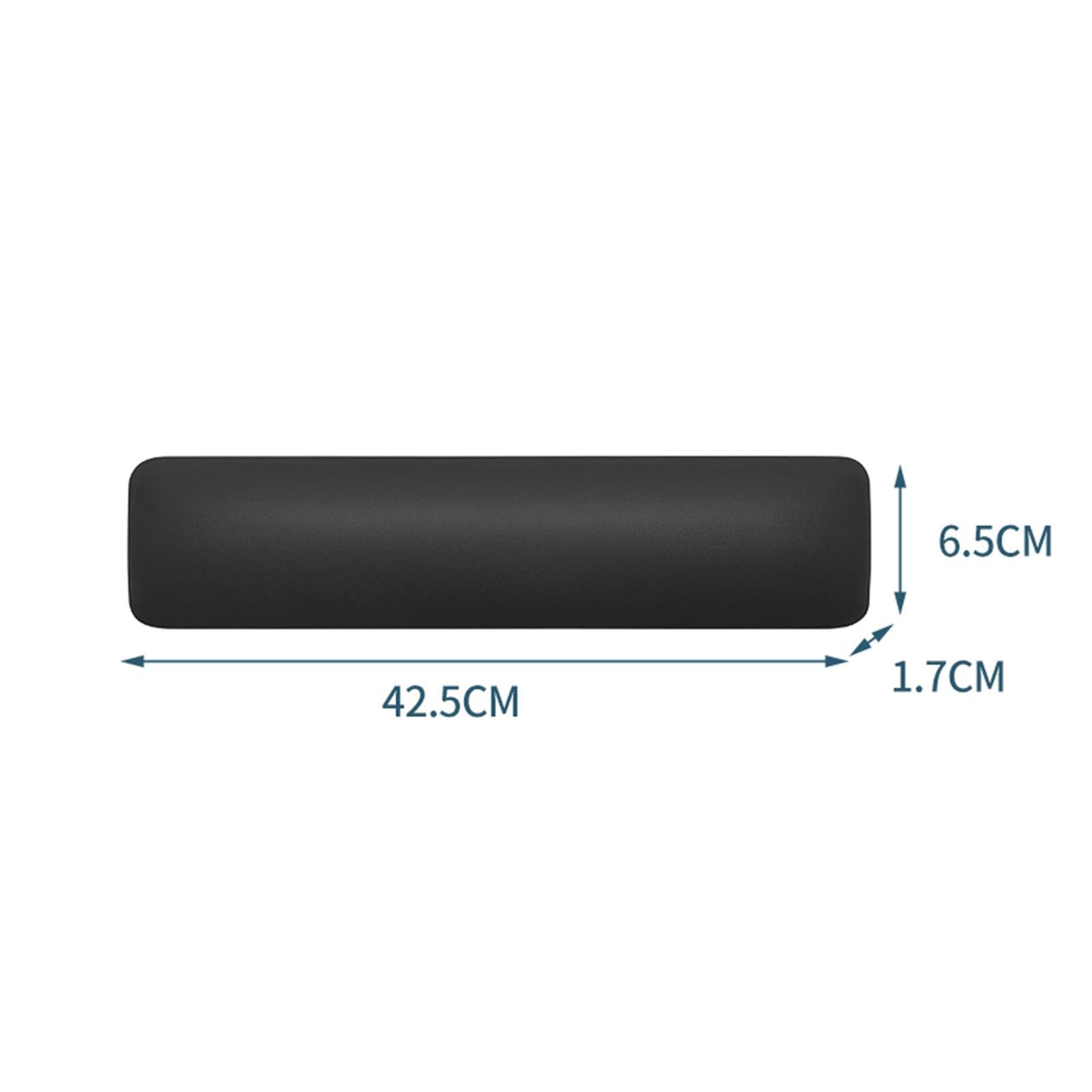 Keyboard Mouse Wrist Rest Pad Memory Foam Set B Large Black