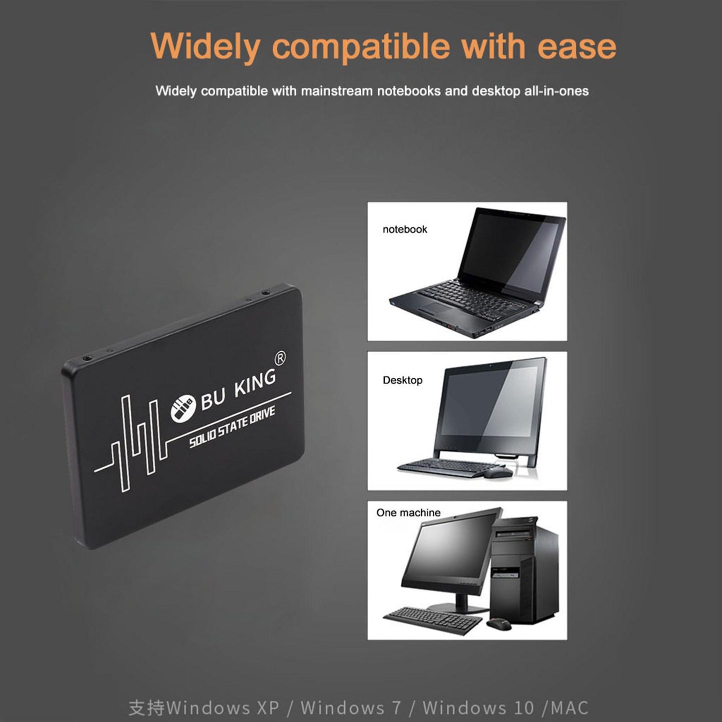 2.5 SATA III Internal SSD Solid State Driver Solid-State Hard Drive 60G"