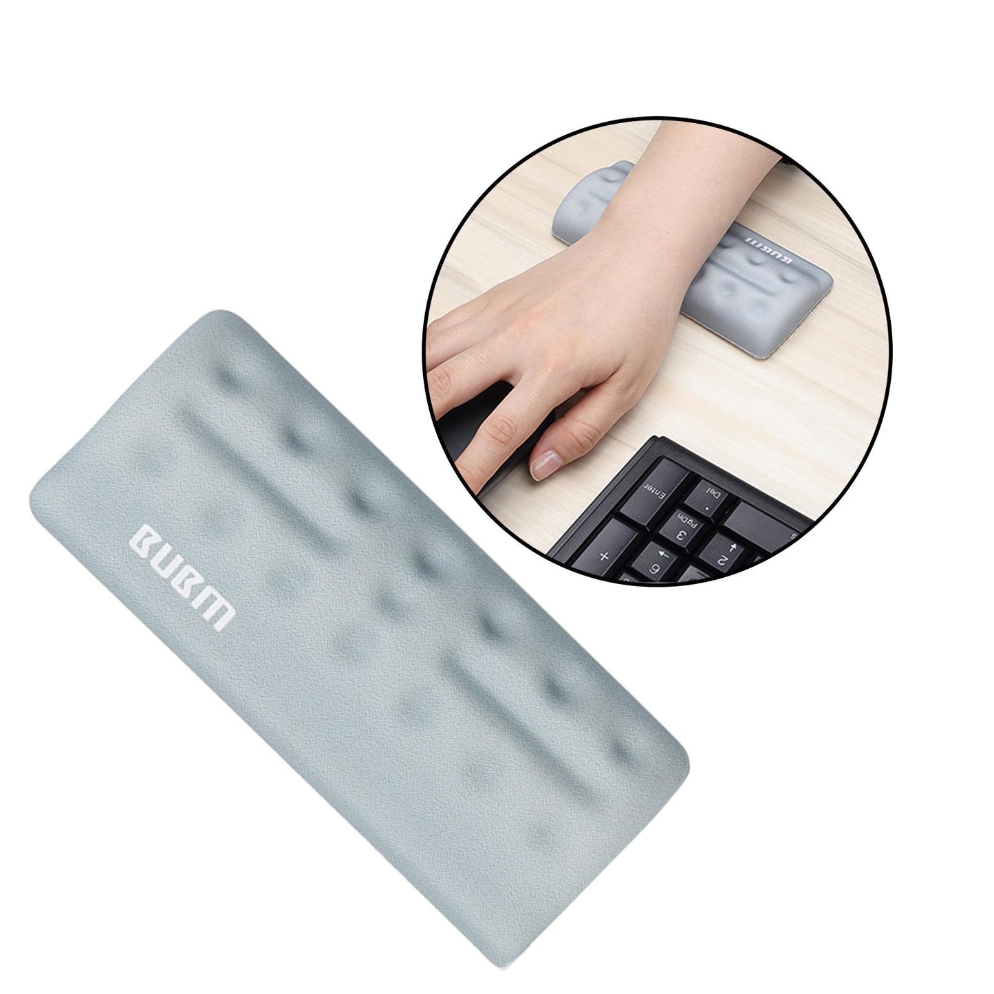 Memory Foam Keyboard Wrist Rest Hand Wrist Pad Arm Stand Pink S