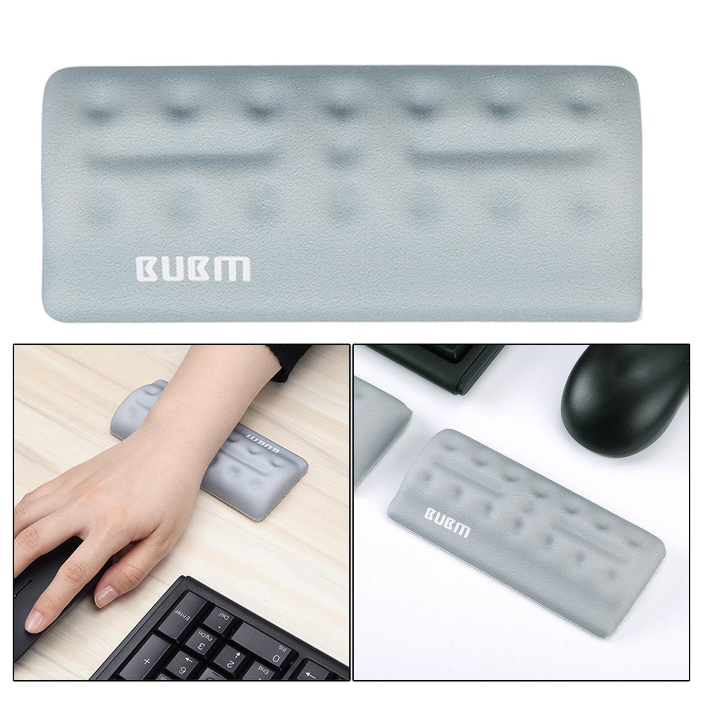 Memory Foam Keyboard Wrist Rest Hand Wrist Pad Arm Stand Pink S
