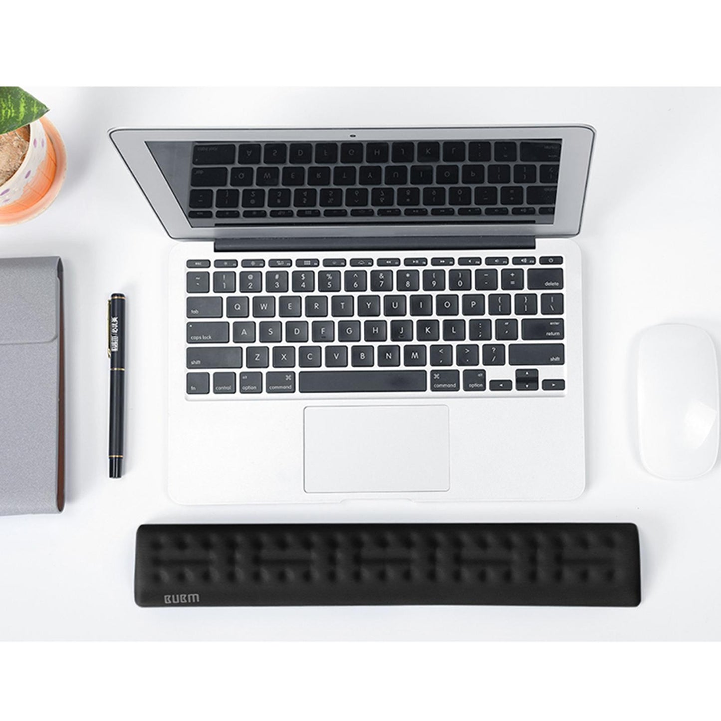 Memory Foam Keyboard Wrist Rest Hand Wrist Pad Arm Stand Black M