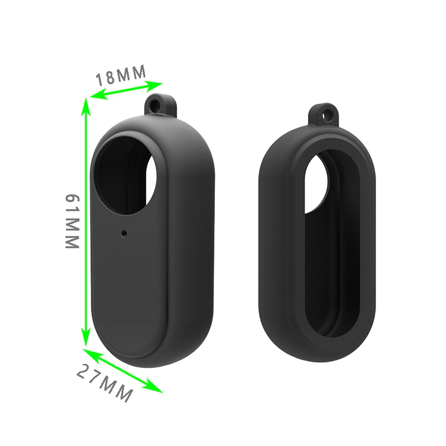 Silicone Sleeve Cover Protector Housing for Insta360 GO2 Action Camera white