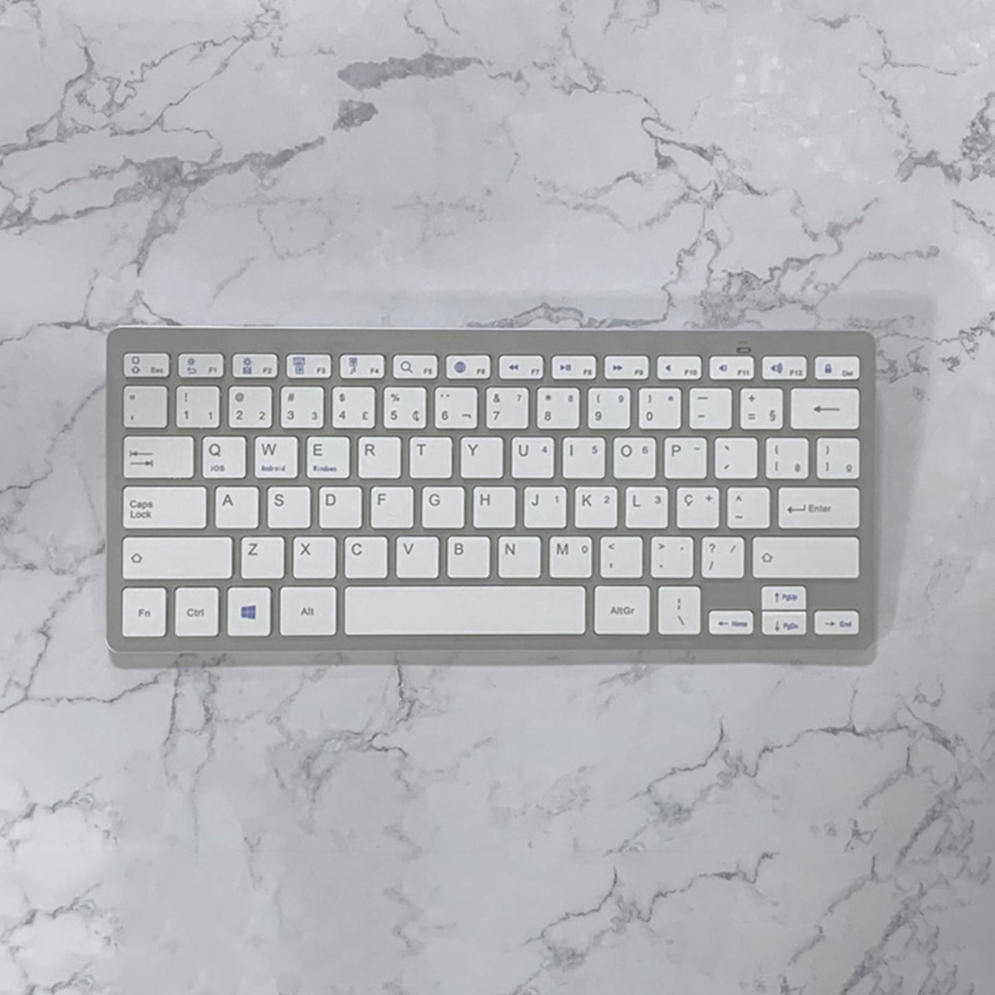 Mini Portuguese 78 Keys Wireless Bluetooth Keyboard for iPad