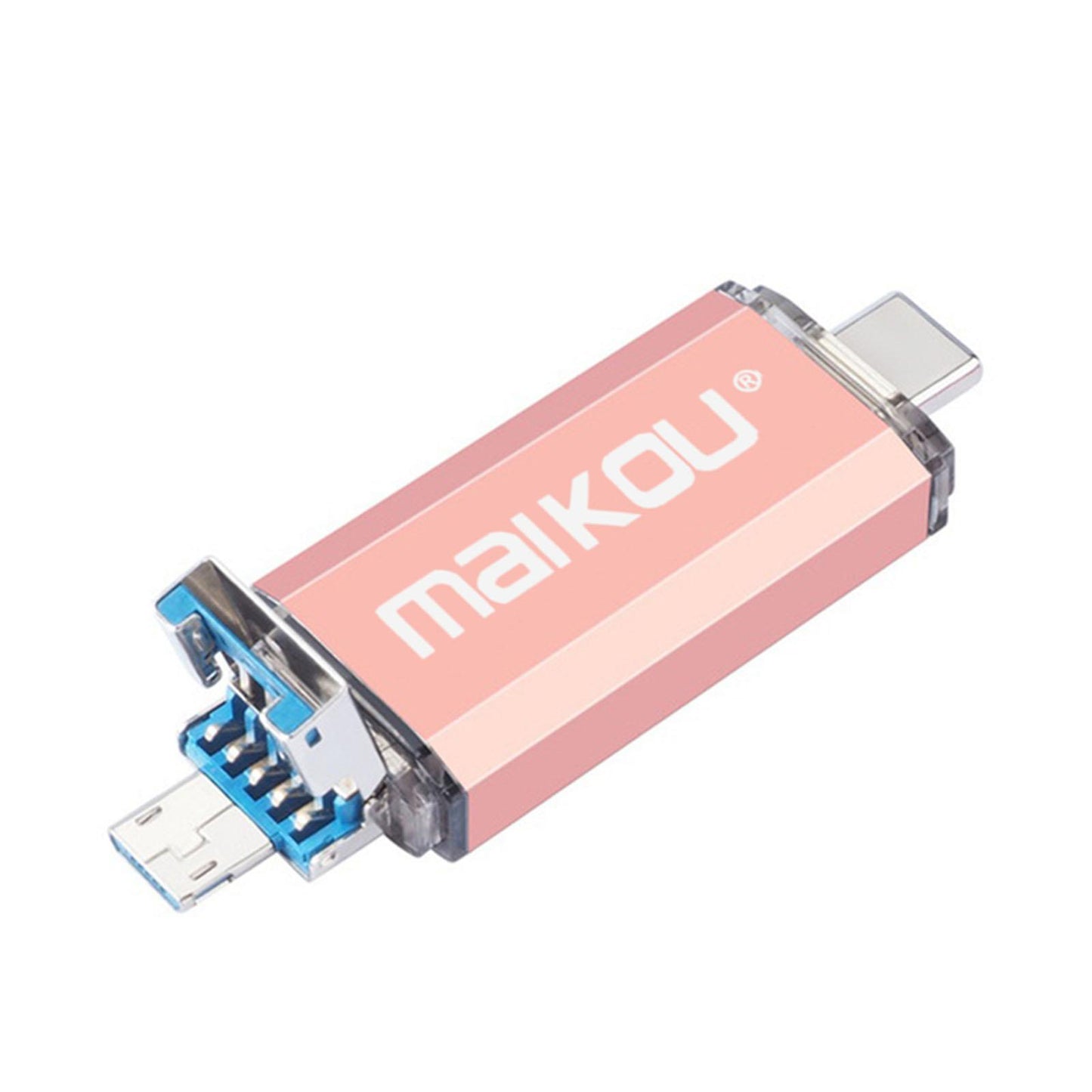 64G USB Flash Drive Typ -C Micro USB Thumb Drive Memory Stick for Phone PC