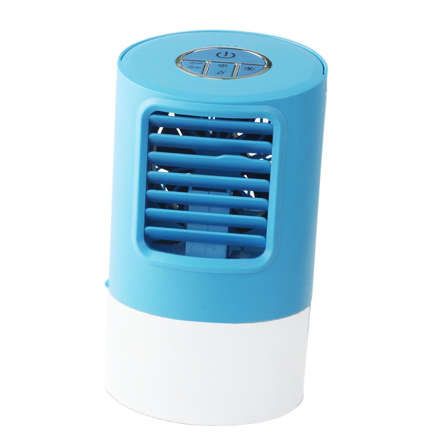 Mini Air Conditioner Fan Bedroom Air Cooler with Timer EU Plug Blue