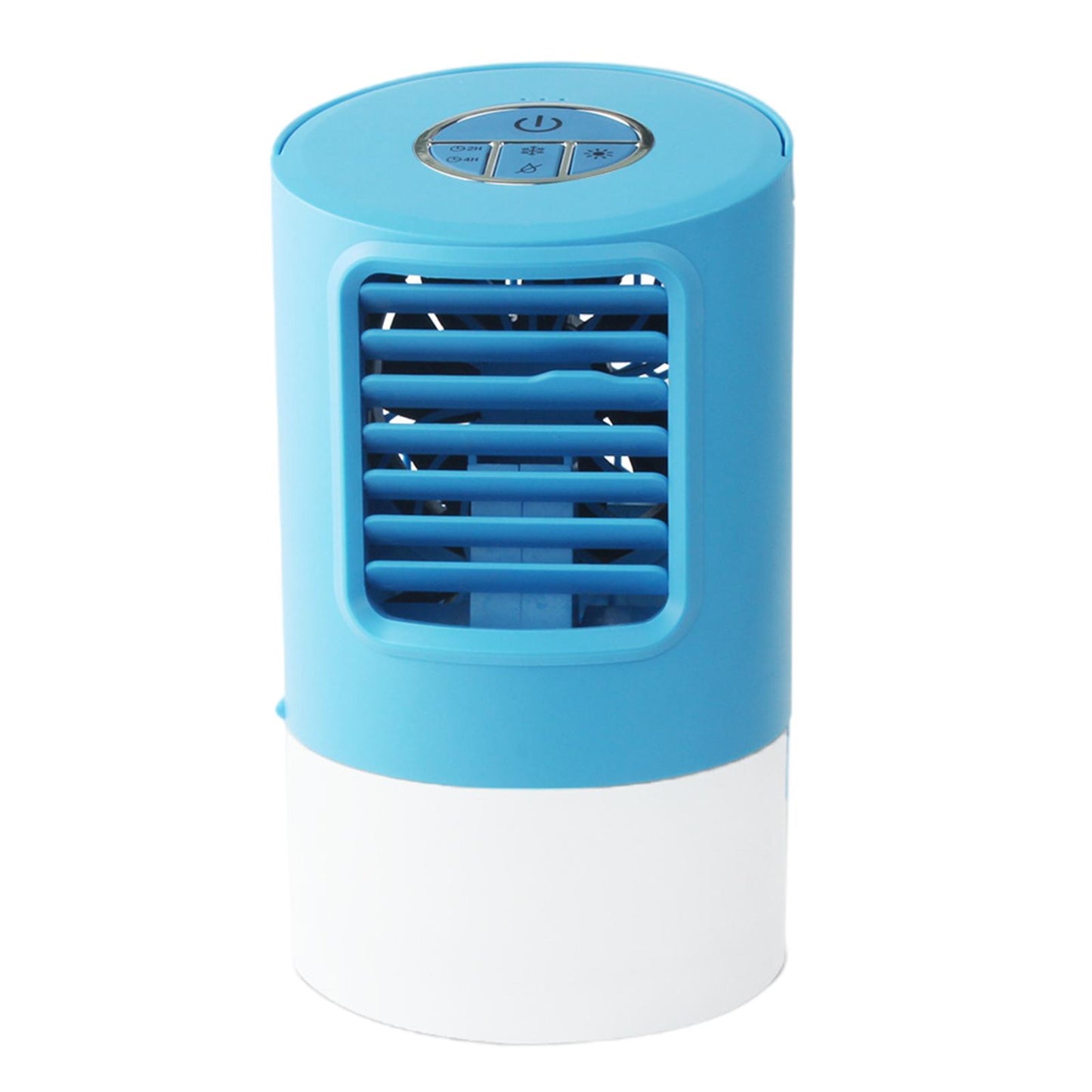 Mini Air Conditioner Fan Bedroom Air Cooler with Timer EU Plug Blue