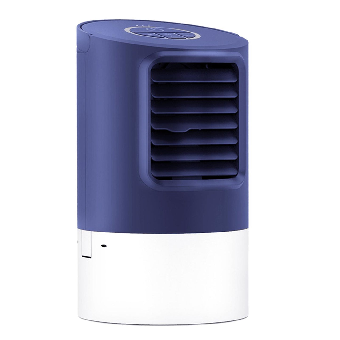 Mini Air Conditioner Fan Bedroom Air Cooler with Timer EU Plug Purple