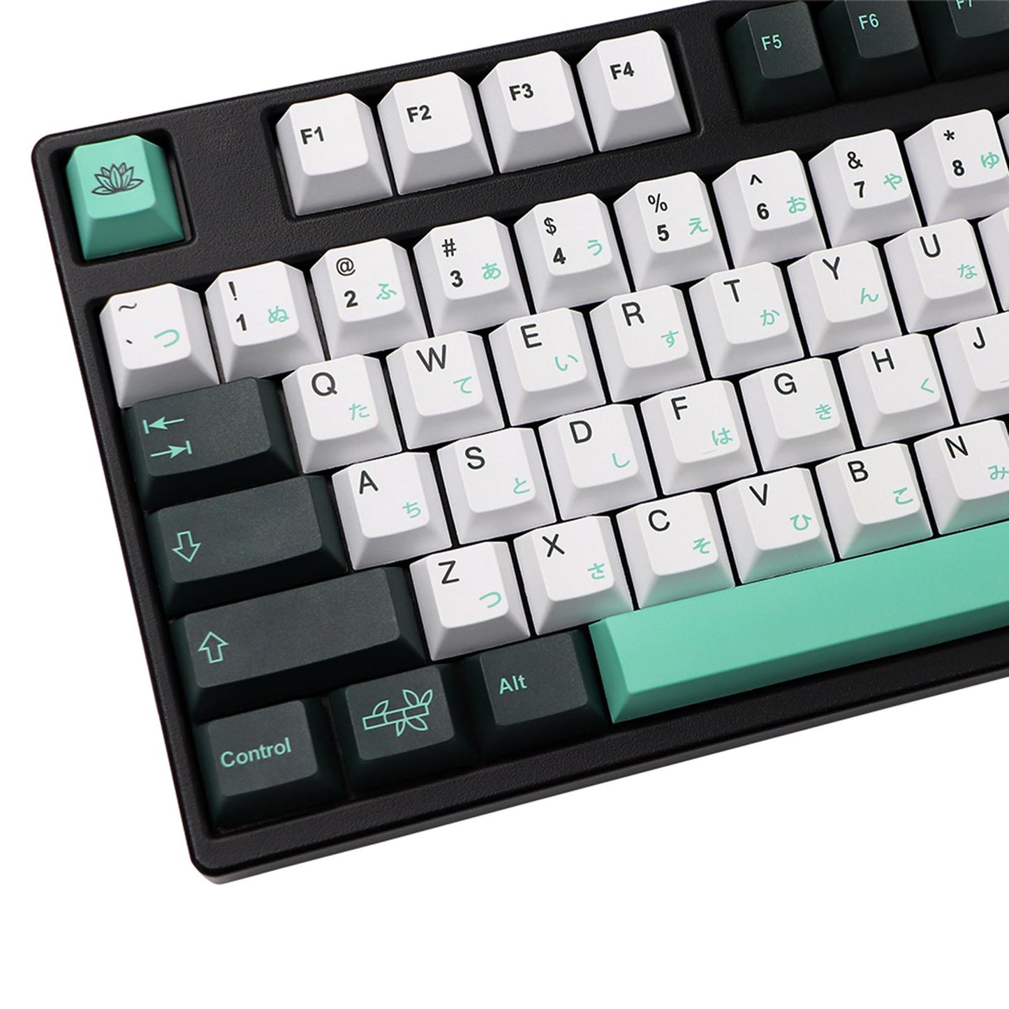 135-Key PBT Garden Theme Keycaps for Cherry 61 64 68 72 98 keys Japanese