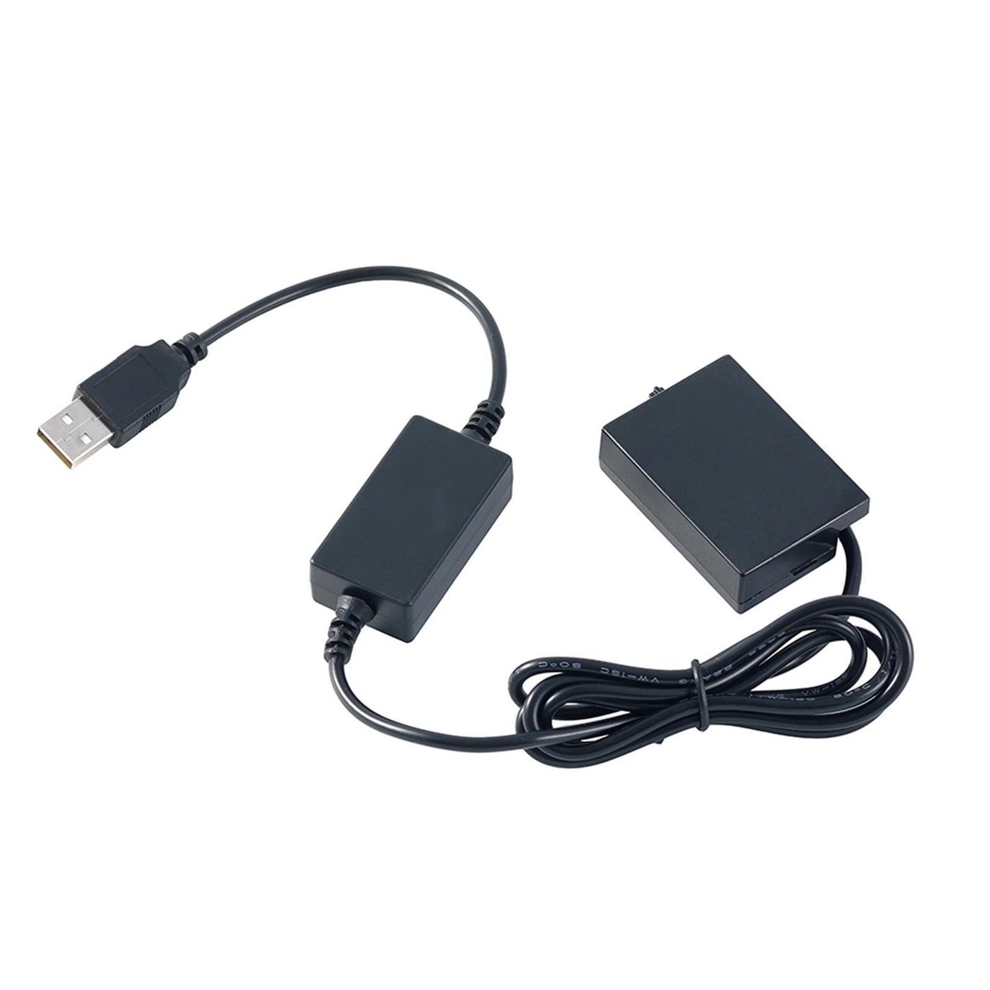 USB DC Coupler Replacement Charger LP-E8 DR-E8 for Canon EOS Rebel T3i T5i
