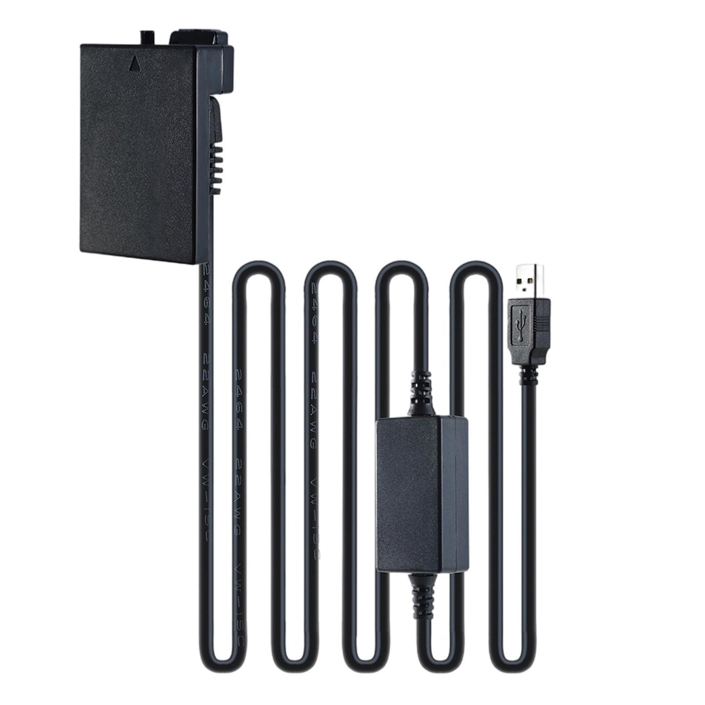 USB DC Coupler Replacement Charger LP-E8 DR-E8 for Canon EOS Rebel T3i T5i