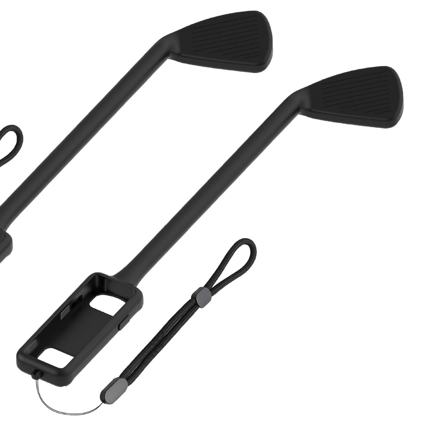 2x Golf Game Grip for Nintendo Switch Golf Clubs Accessories Black