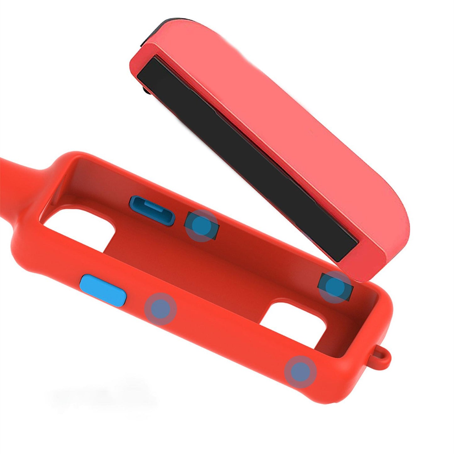 2x Golf Game Grip for Nintendo Switch Golf Clubs Accessories Red Blue