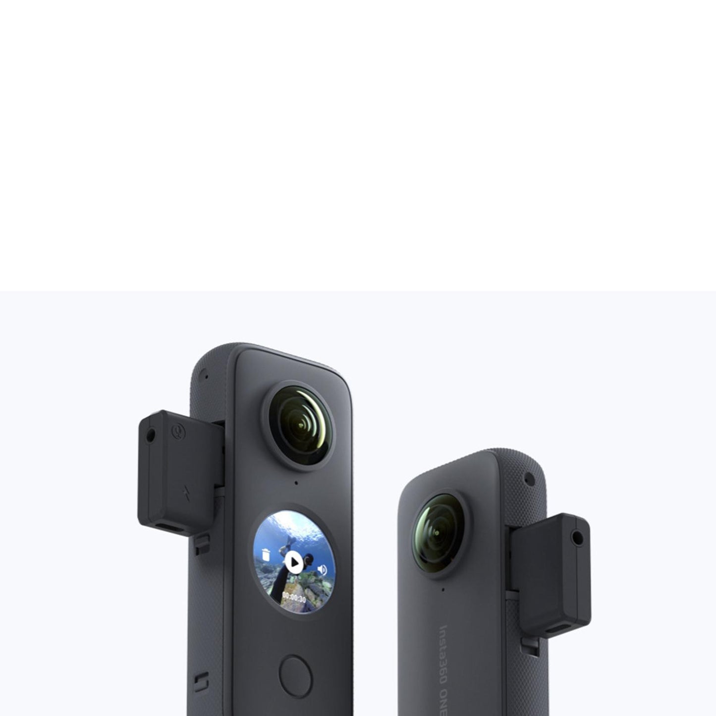 Dual 3.5mm USB-C Mic Adapter for Insta 360 ONE X2 Audio Adapter Accessory