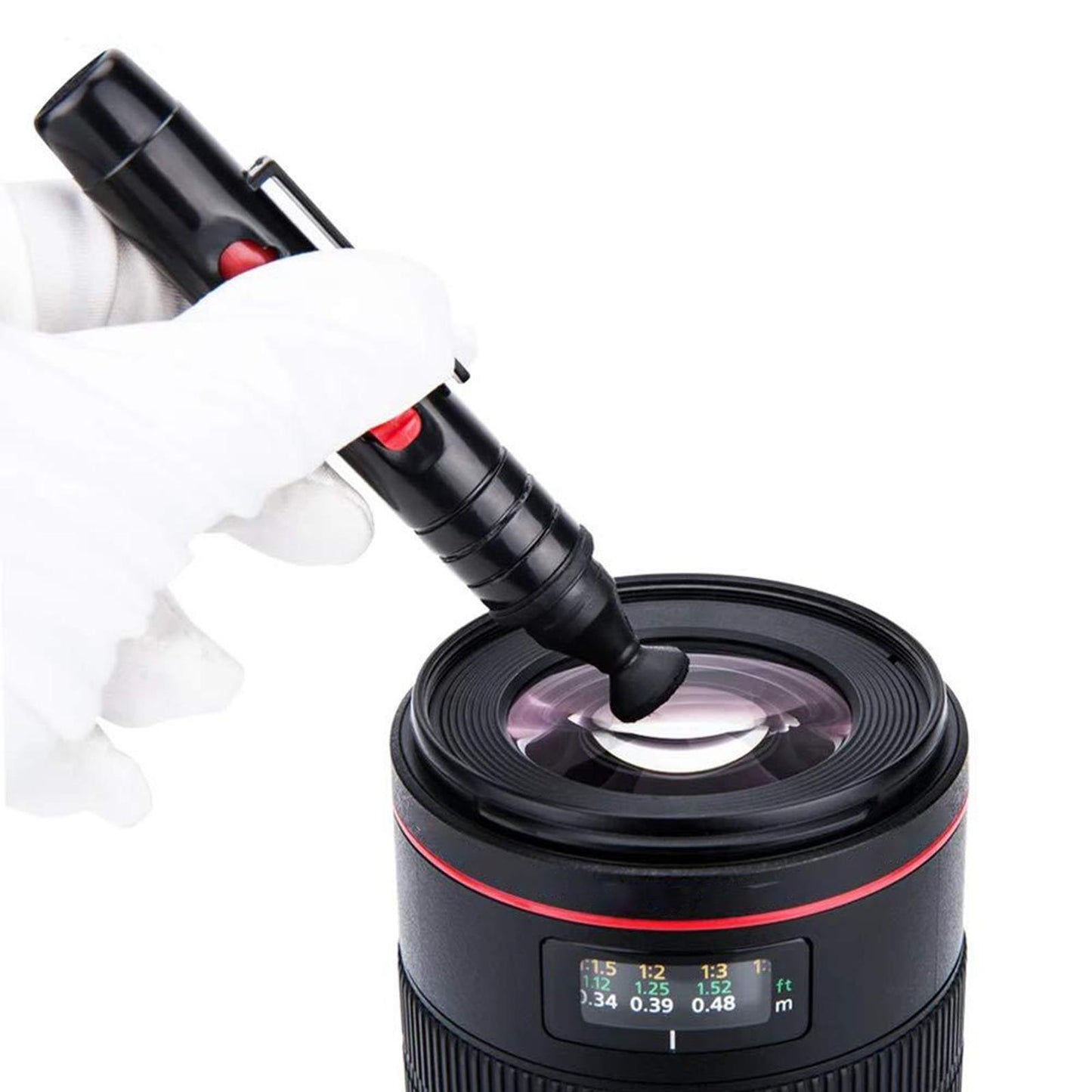 3 in 1 Camera Cleaning Kit Dust Pen/Blower/Cloth for LCD DSLR VCR Eyeglass