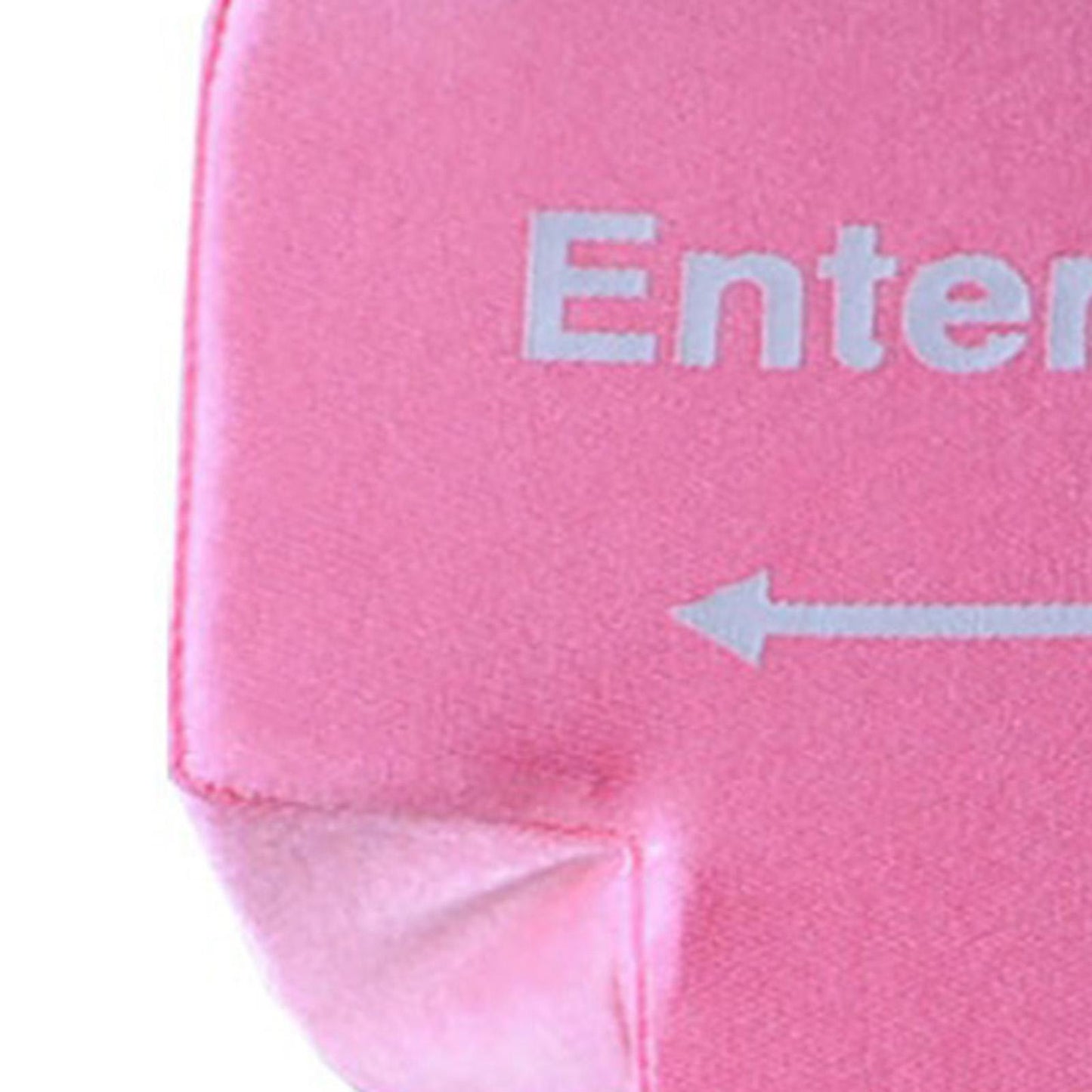 USB3.0 Enter Key Cotton Decompression Toy Gift for Kids Adults Working Pink