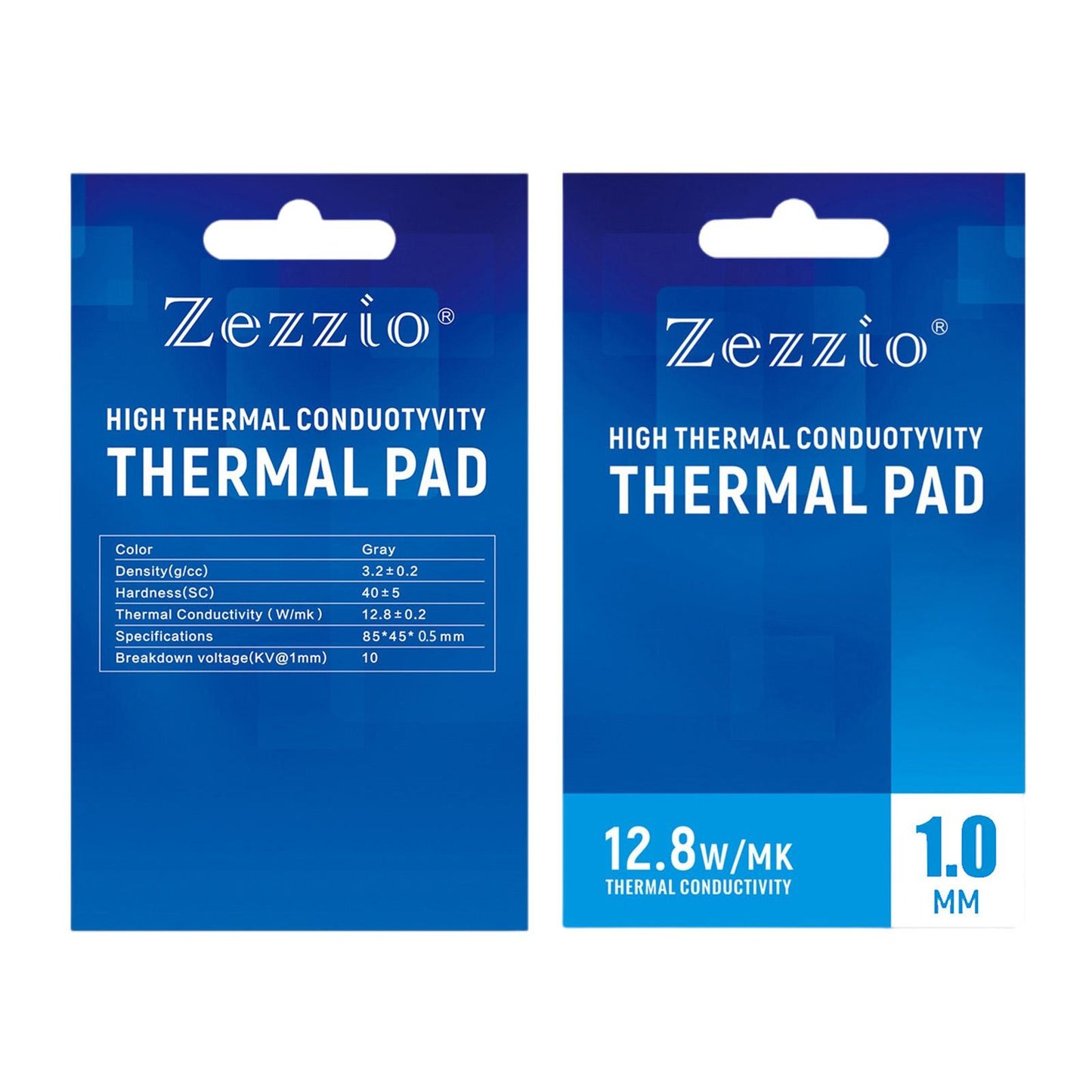 Silicone Thermal Pad 12.8 W/mK Heat Resistance Simple for PC Laptop Heatsink 1.0mm