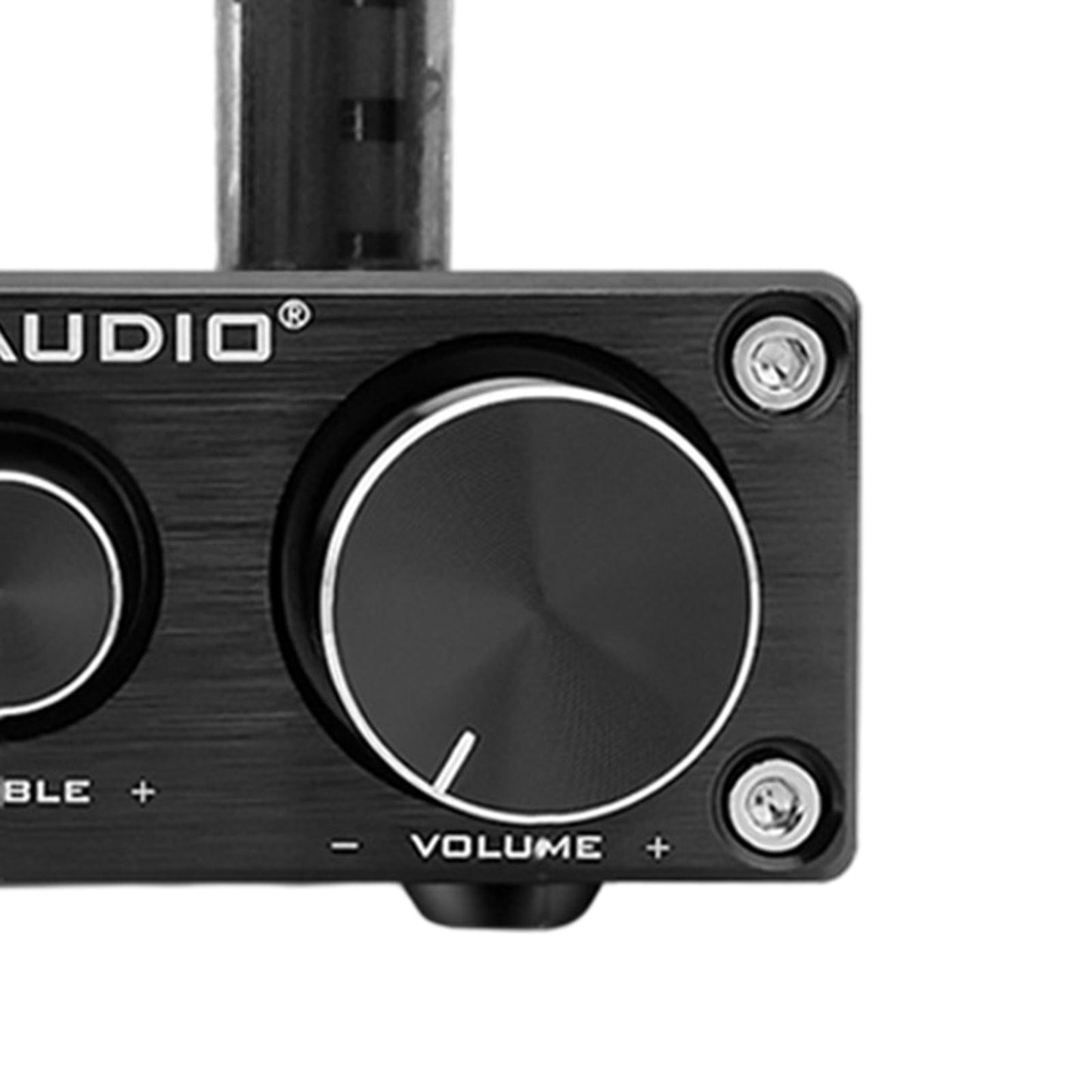 Vacuum Tube Preamplifier 6K4 Mini Electronic for Home Audio Player Black