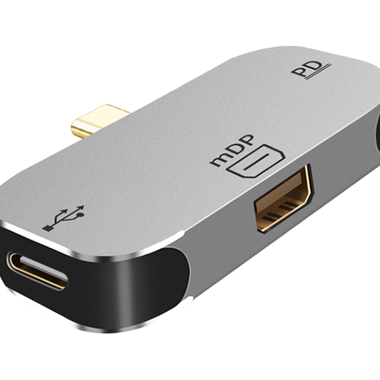 3 in1 Docking Station Type-C DP PD Charging Port Adapter Laptop Computer MiniDP PD USB2.0A B
