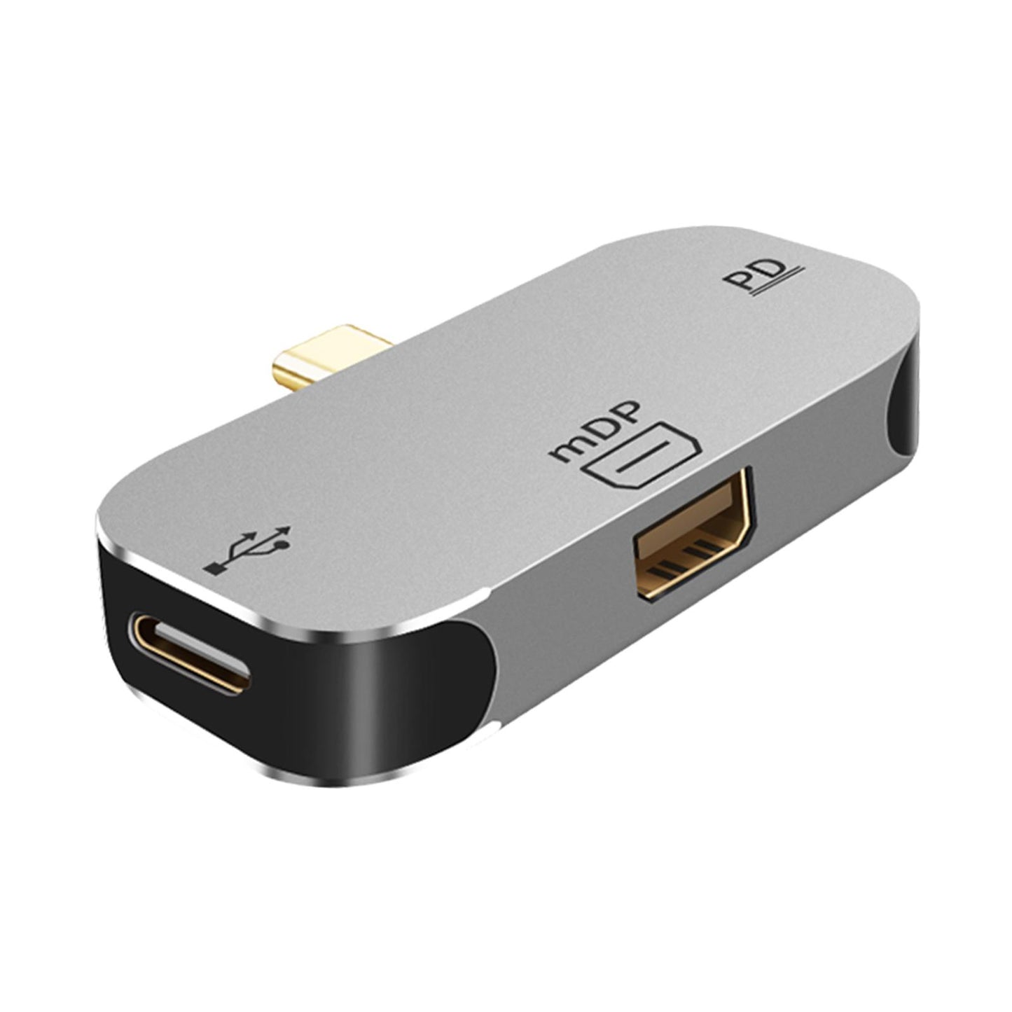3 in1 Docking Station Type-C DP PD Charging Port Adapter Laptop Computer MiniDP PD USB2.0A B