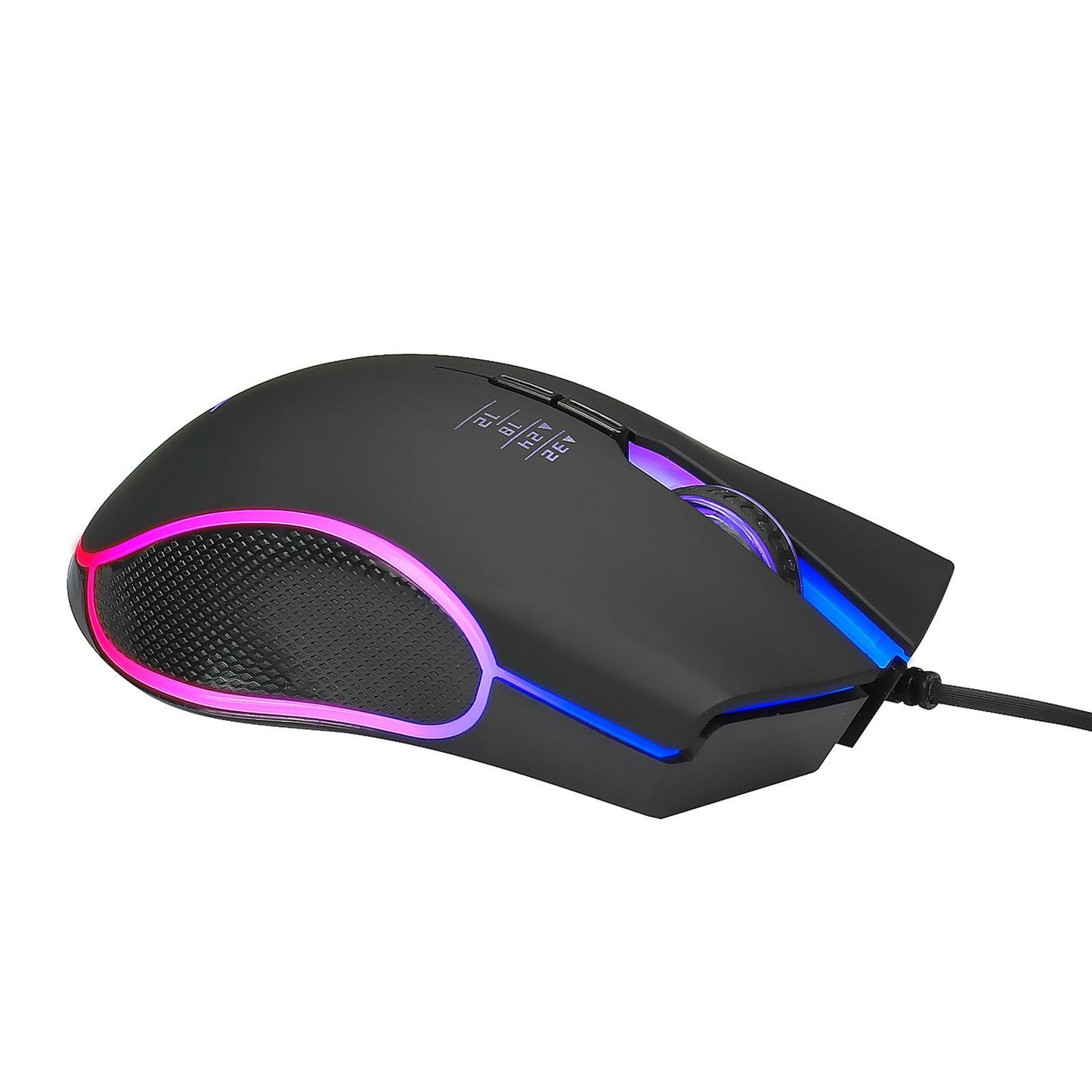 Wired Gaming Mouse with Backlights for Computer Desktop Notebook 7 Buttons