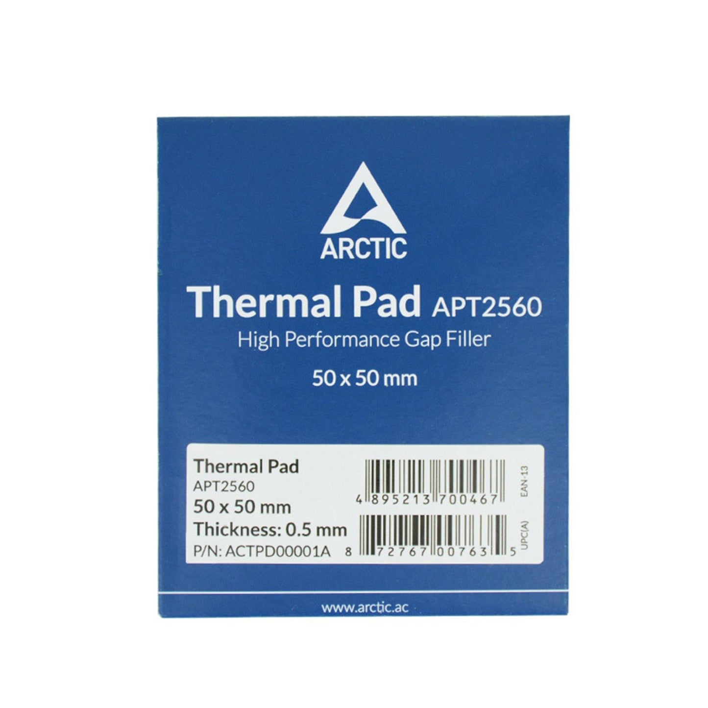 Silicone Thermal Pad 6.0 W/mK for CPU Coolers LED Cooler 50x50x0.5 mm