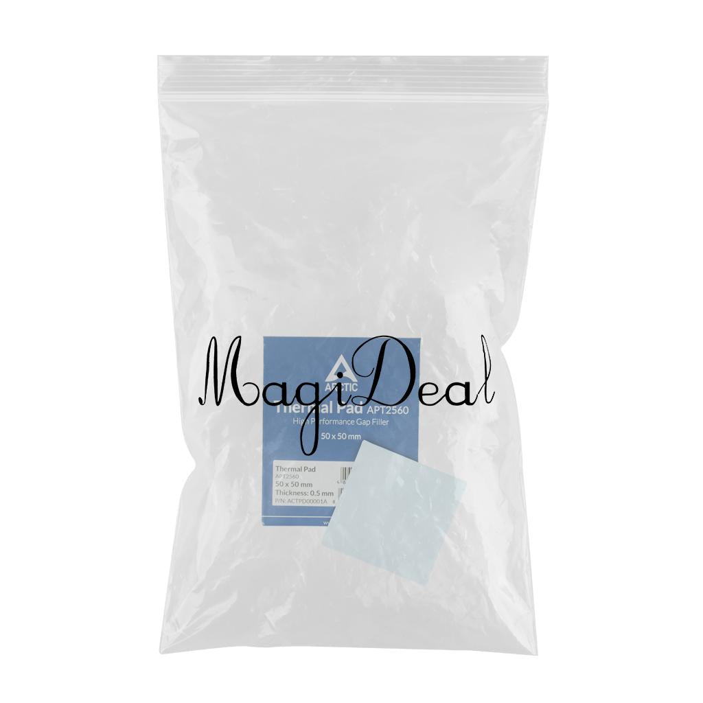 Silicone Thermal Pad 6.0 W/mK for CPU Coolers LED Cooler 50x50x0.5 mm