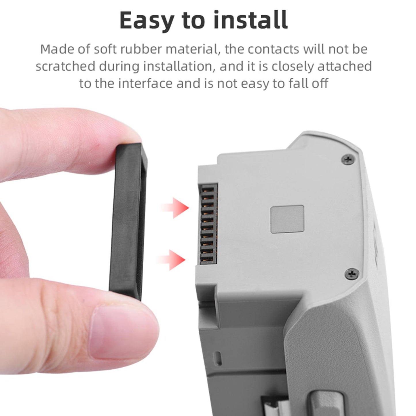 Battery Port Dust Cover Plug Protective Cover for DJI Mavic Air 2S