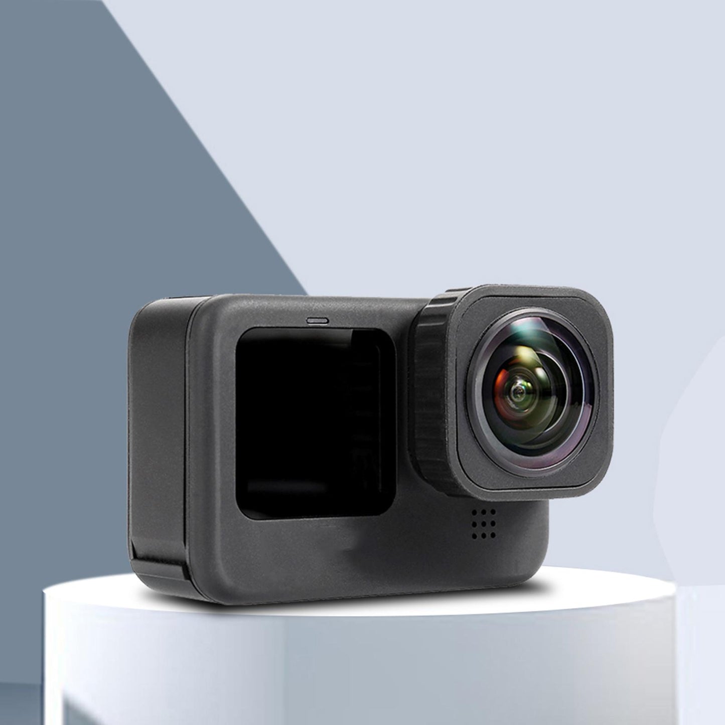 Media Mod Lens Mod Display Mod Aluminum Alloy Frame Black Lens Accessories