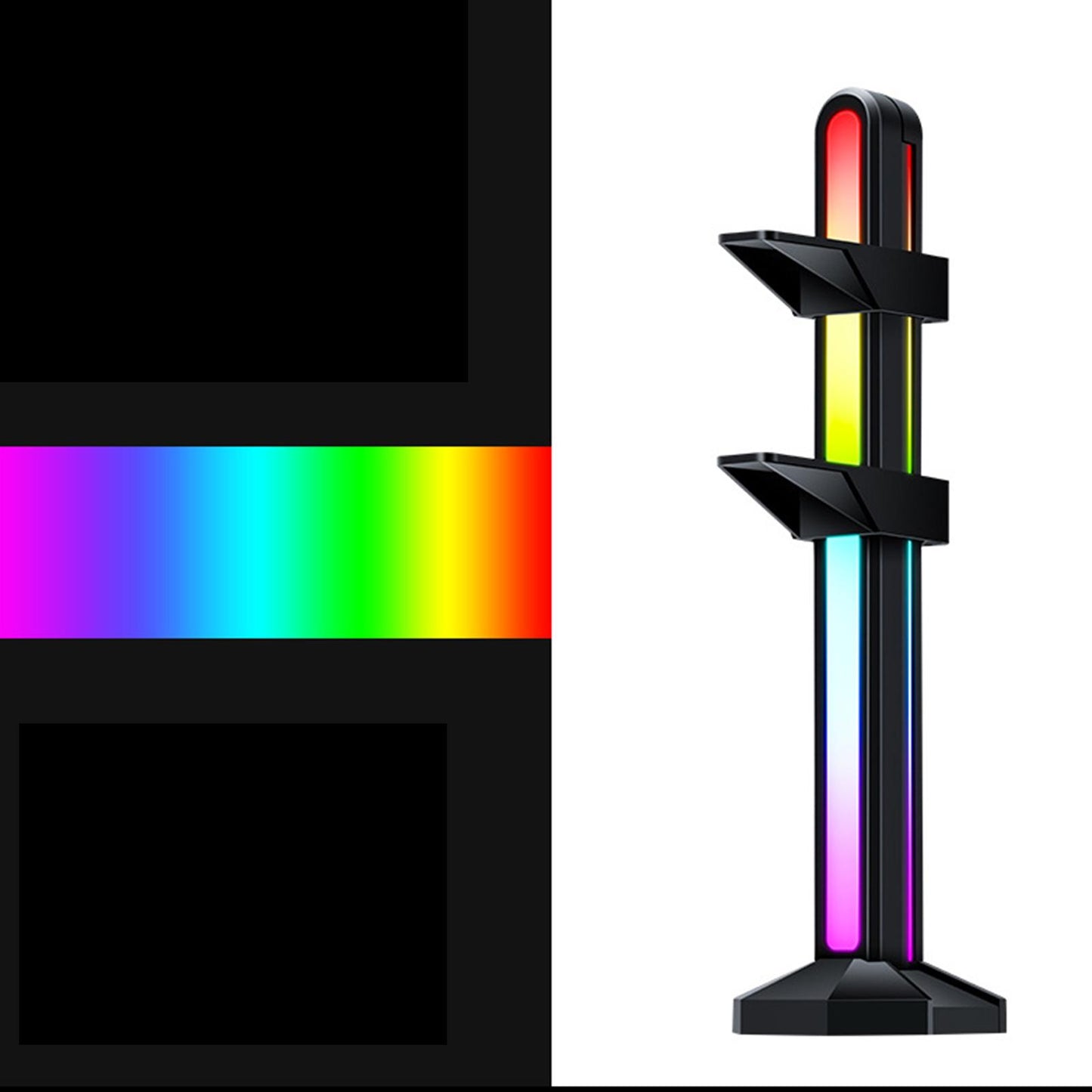 RGB ARGB GPU Holder 5V/12V Graphics Card GPU Bracket Video Card Holder 12V 4Pin