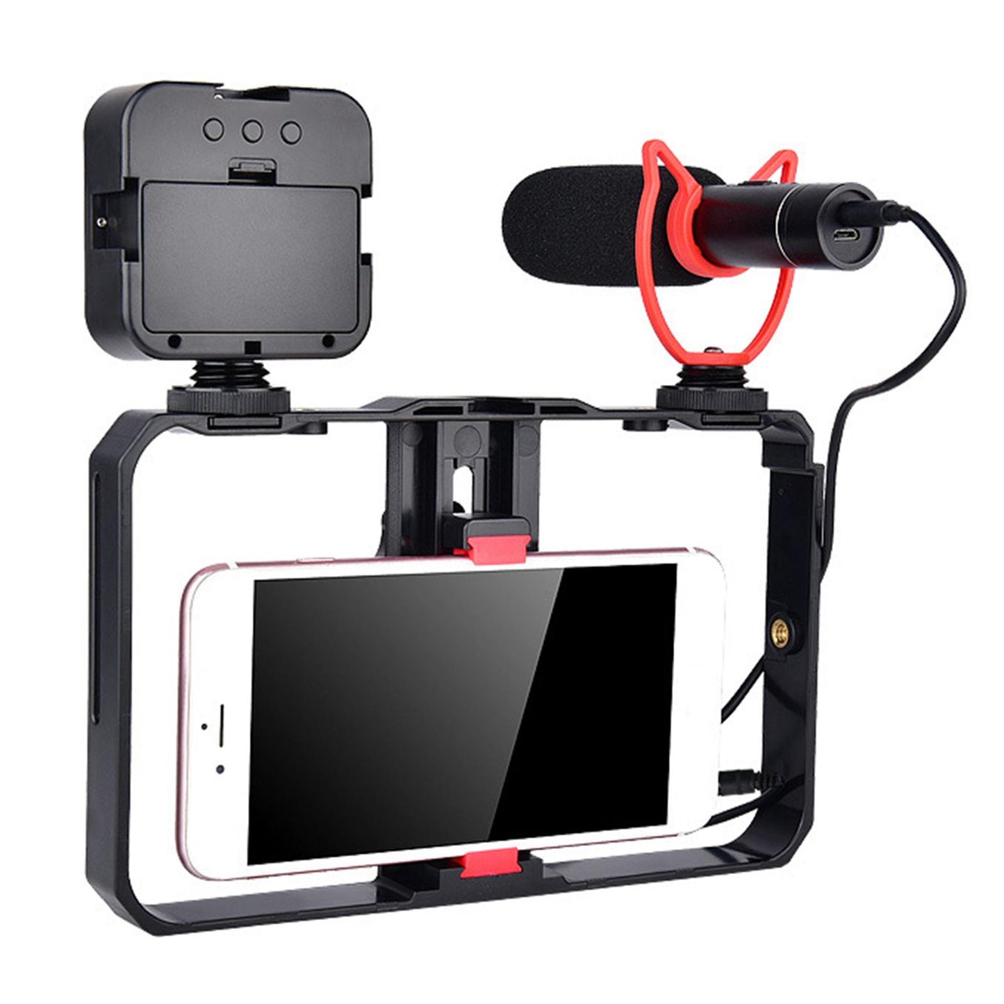 Shotgun Microphone Phone Video Fit for Camera Smartphone Desktop Camcorder