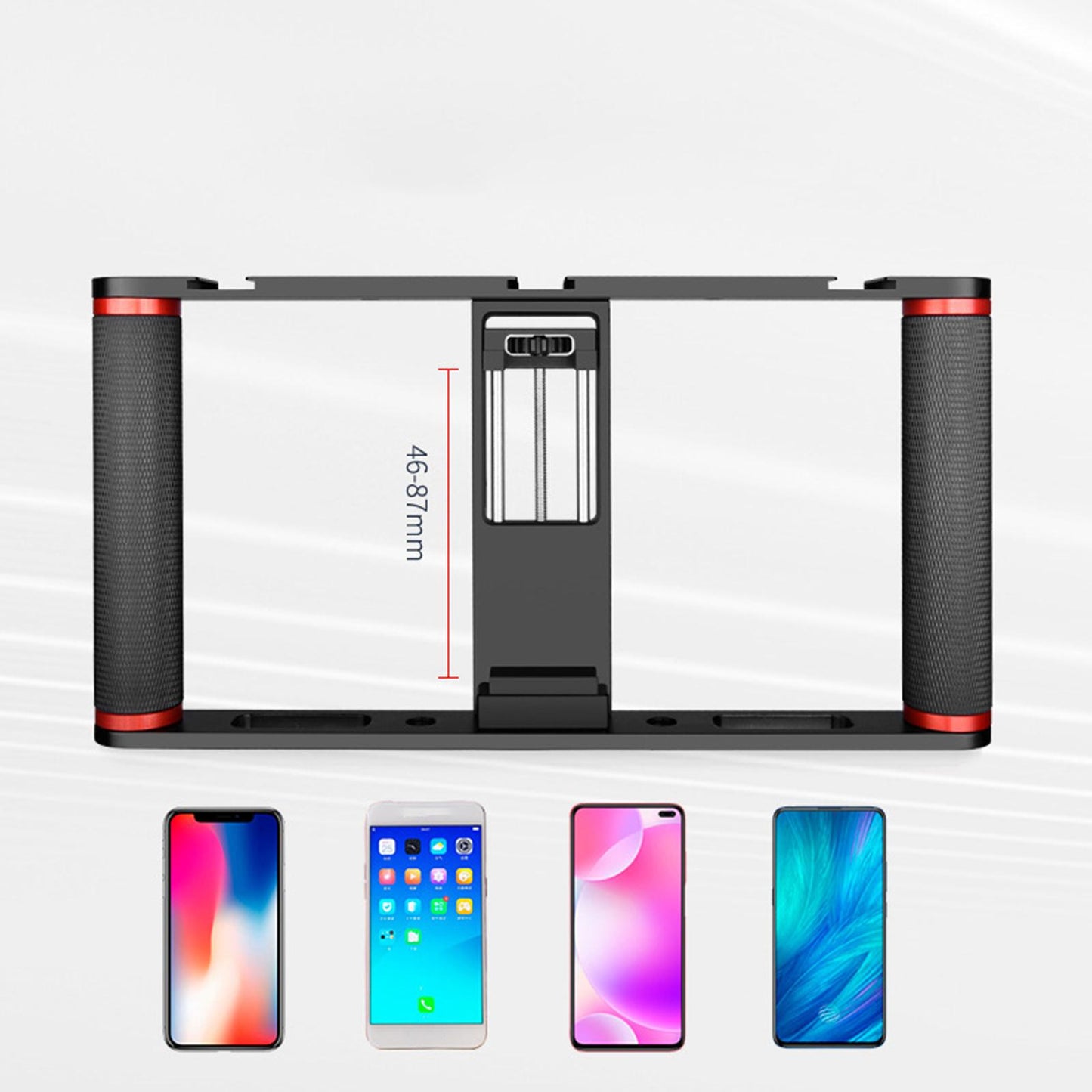 Aluminum Video Rig Stabilizer for Phones Camera Videographer Films Recording