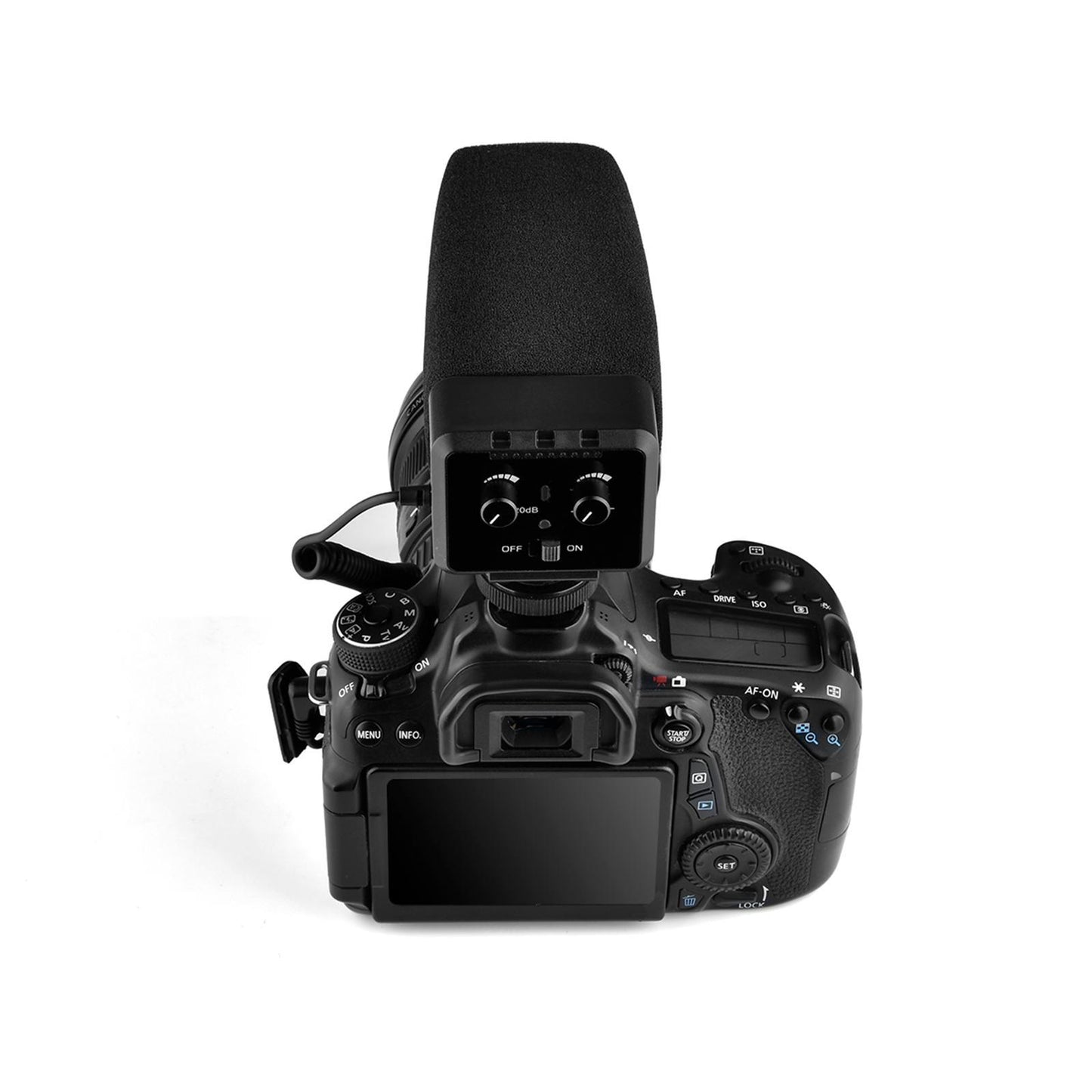 Camera Microphone Recording Video Mic for Smartphone Camera with 3.5mm Plug