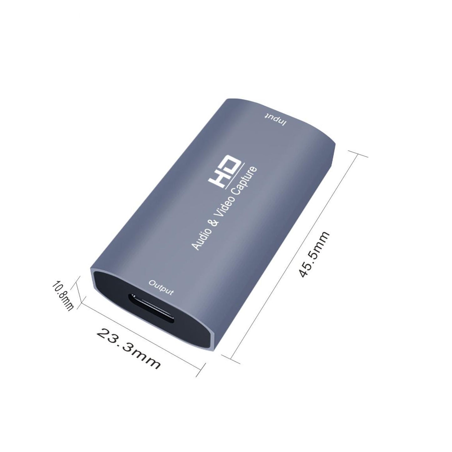 Audio Video Capture Card 1080P for Recording Live Broadcasting for PC Phone