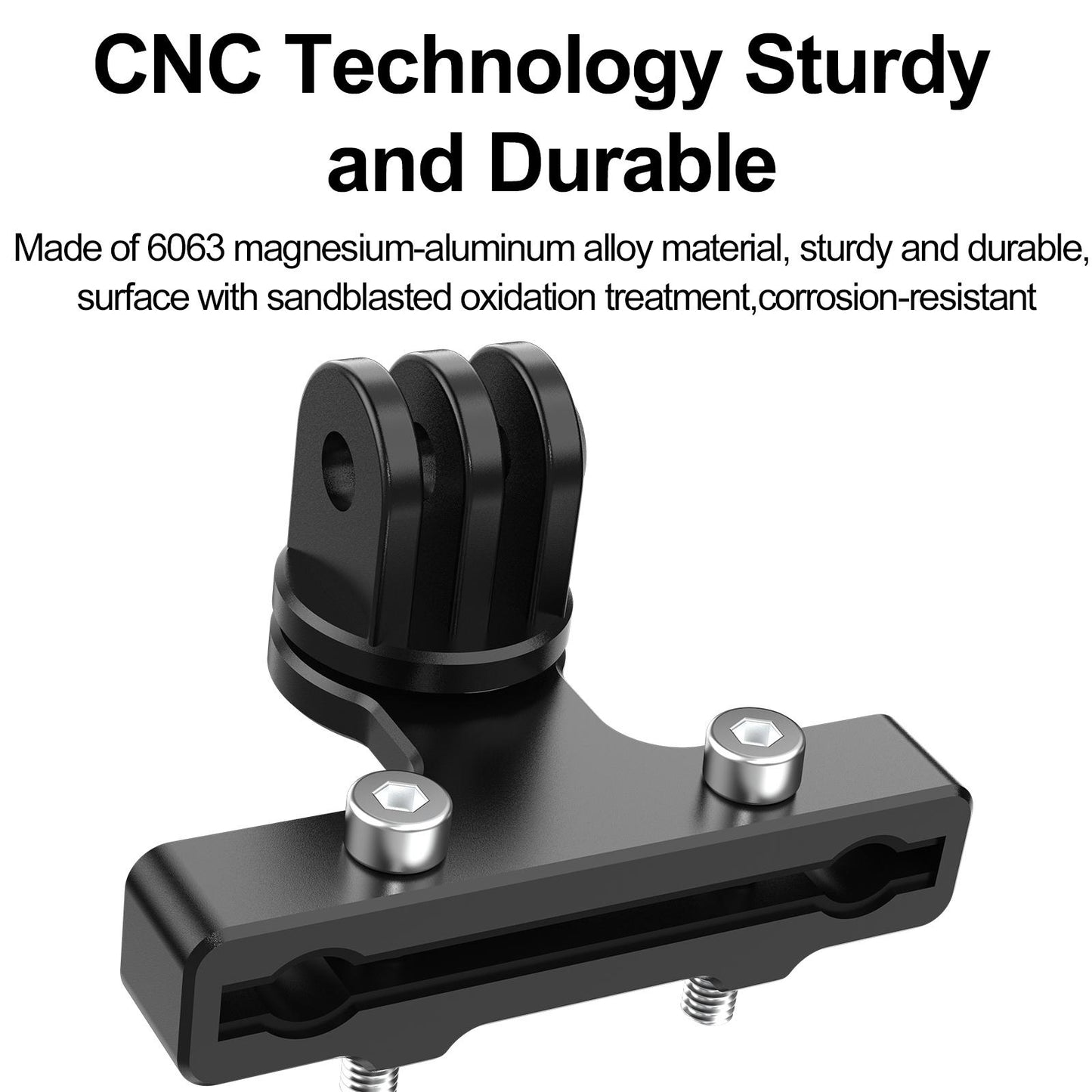 Bicycle Saddle Camera Clamp Mount Bracket Adapter for GoPro Hero 9 6 Black