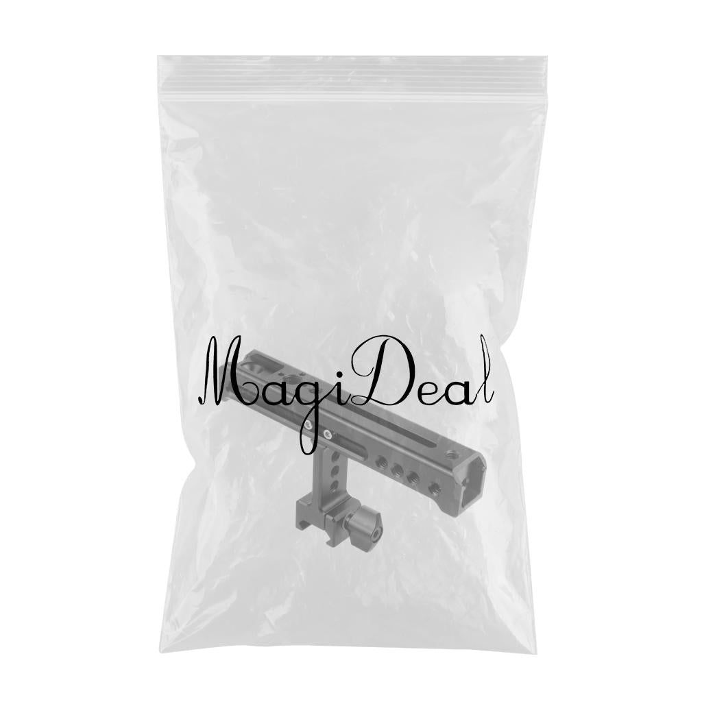 Top Side Cheese Handle Grip Universal for Balance DSLR Camera Cage LED Light No Slider