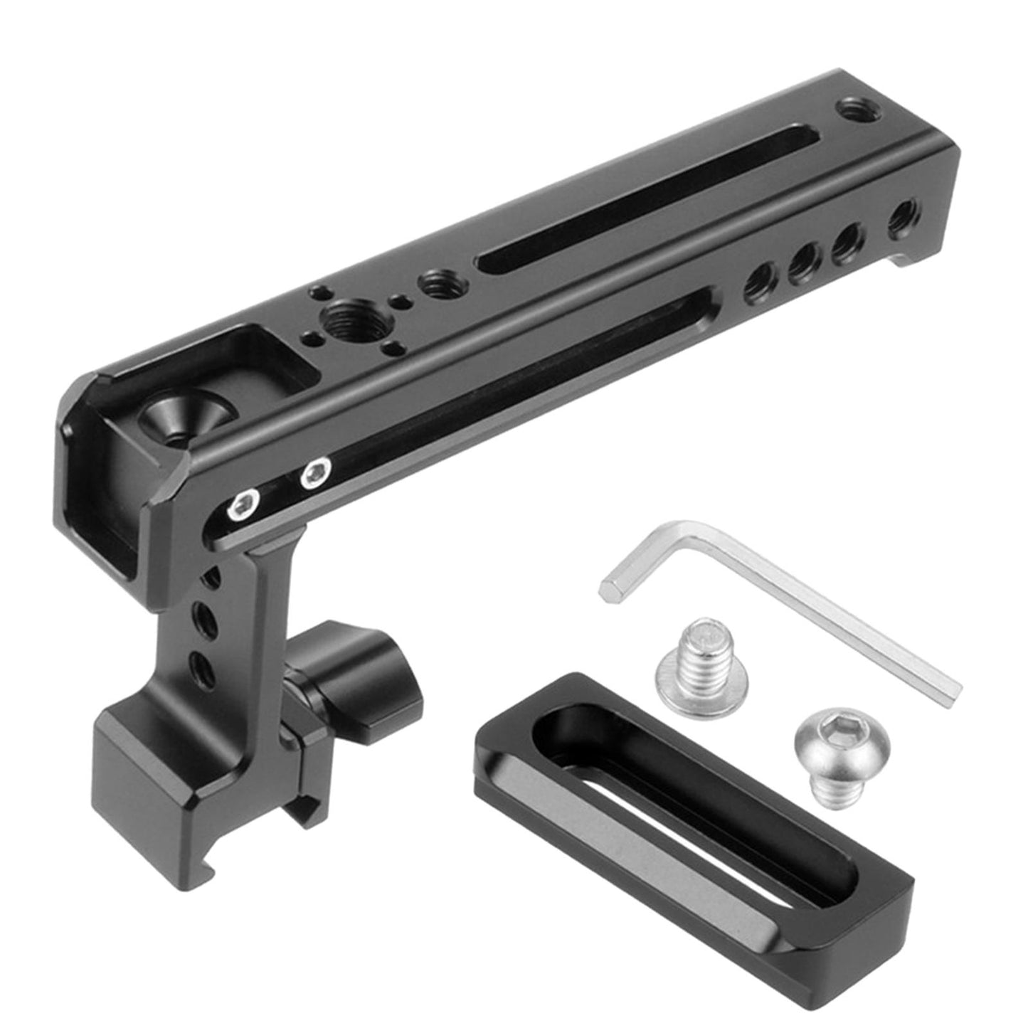 Top Side Cheese Handle Grip Universal for Balance DSLR Camera Cage LED Light With Slider