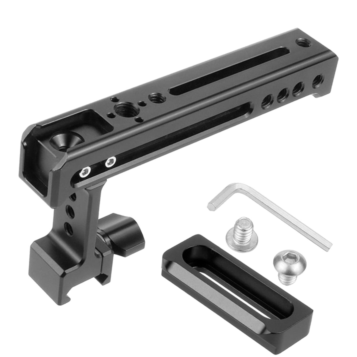 Top Side Cheese Handle Grip Universal for Balance DSLR Camera Cage LED Light With Slider