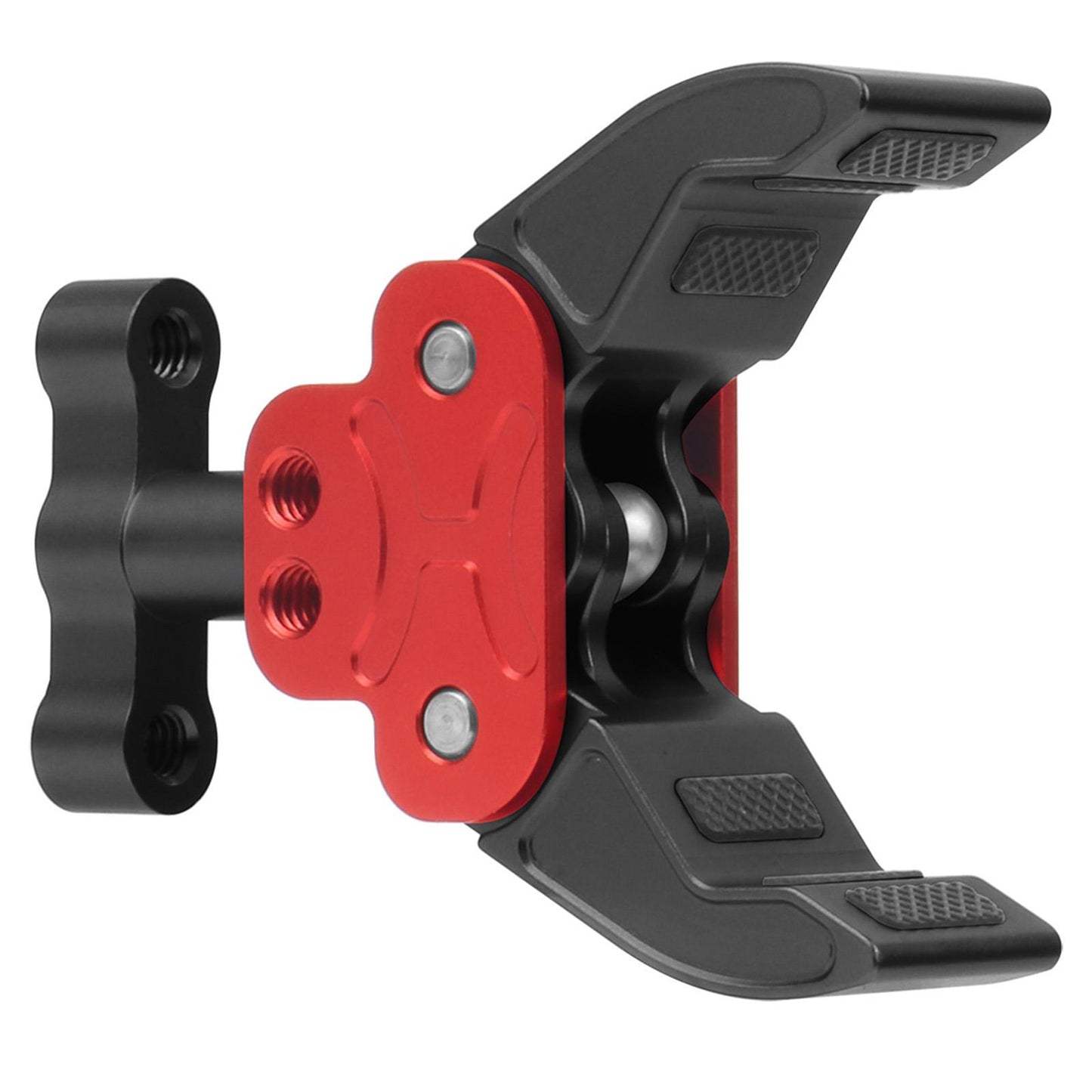 Photography Arm Clamp Multi-Function for DSLR Camera Arm Black Red A