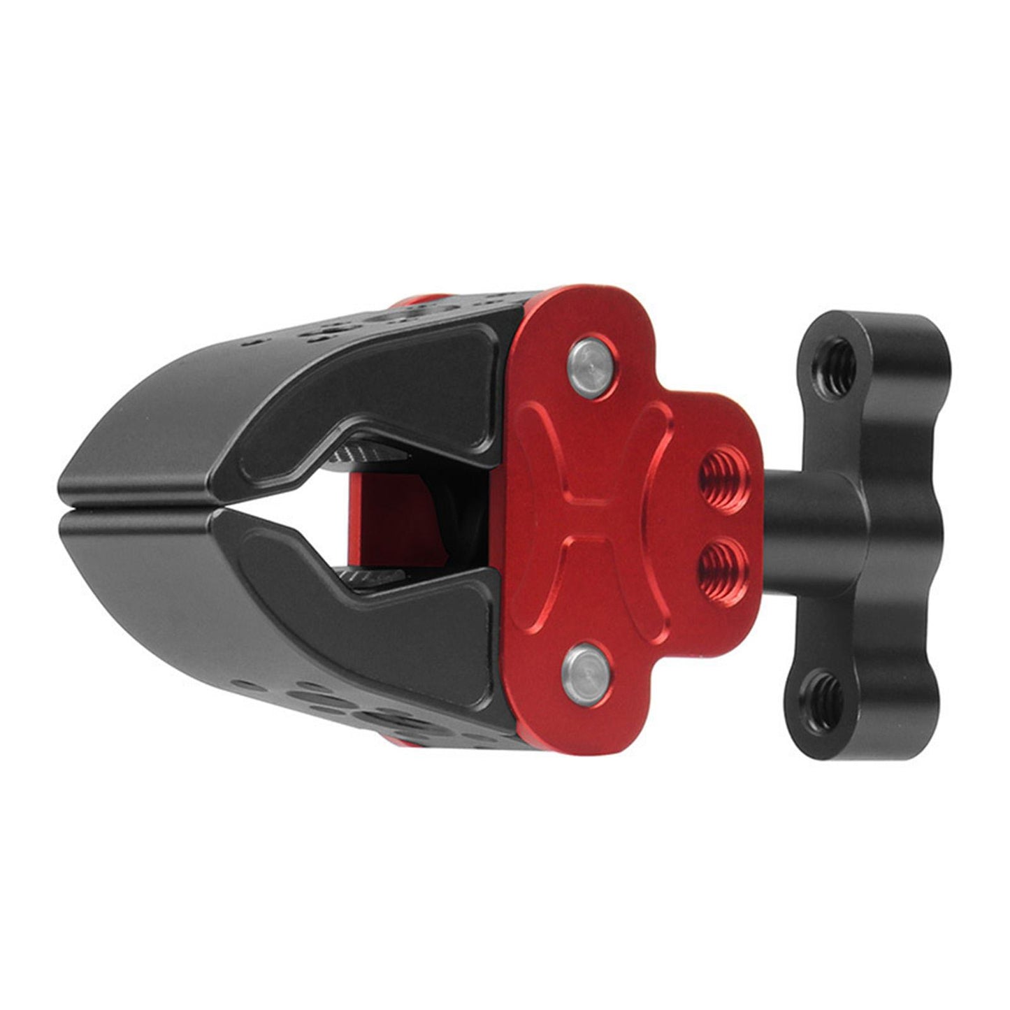 Photography Arm Clamp Multi-Function for DSLR Camera Arm Black Red A
