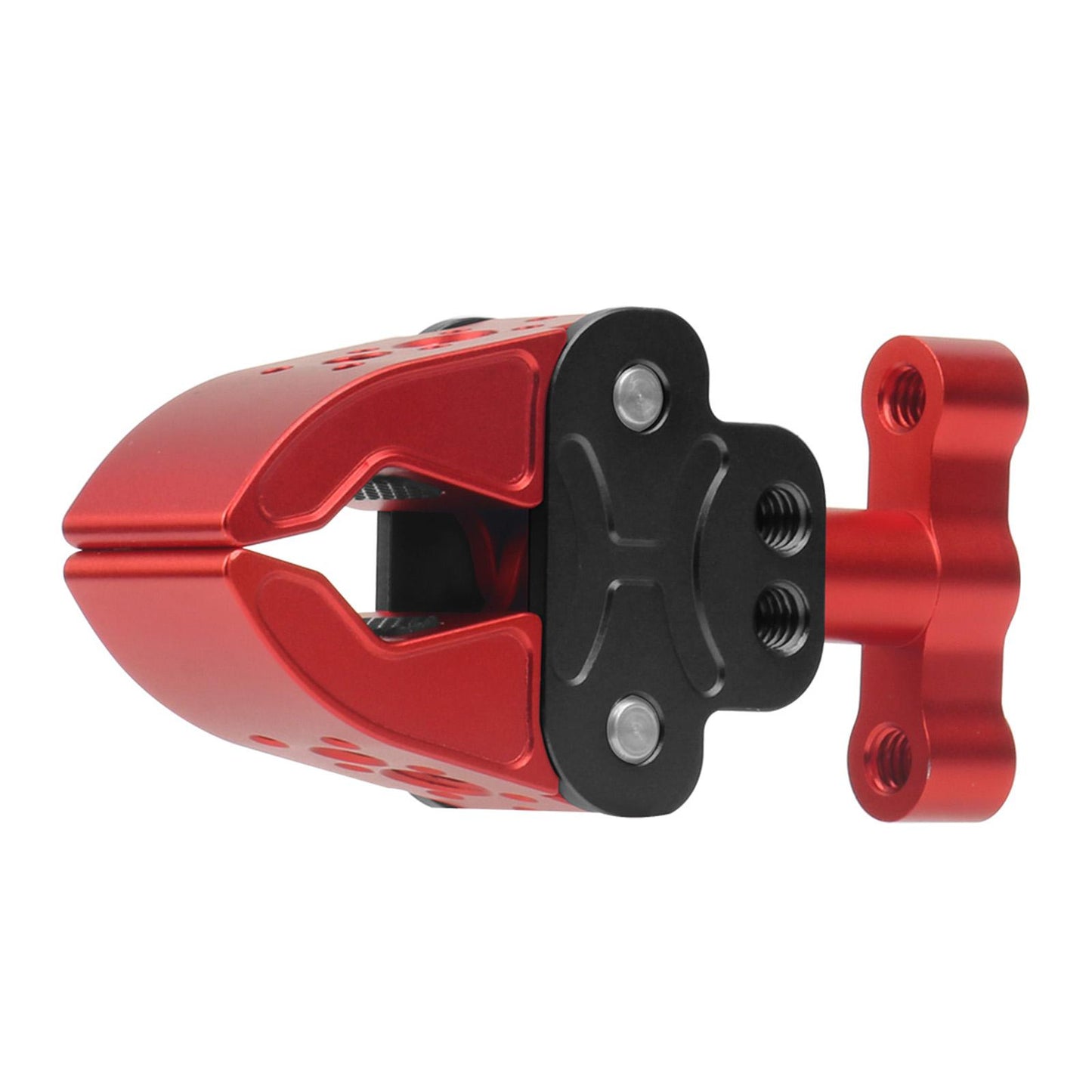 Photography Arm Clamp Multi-Function for DSLR Camera Arm Red Black B