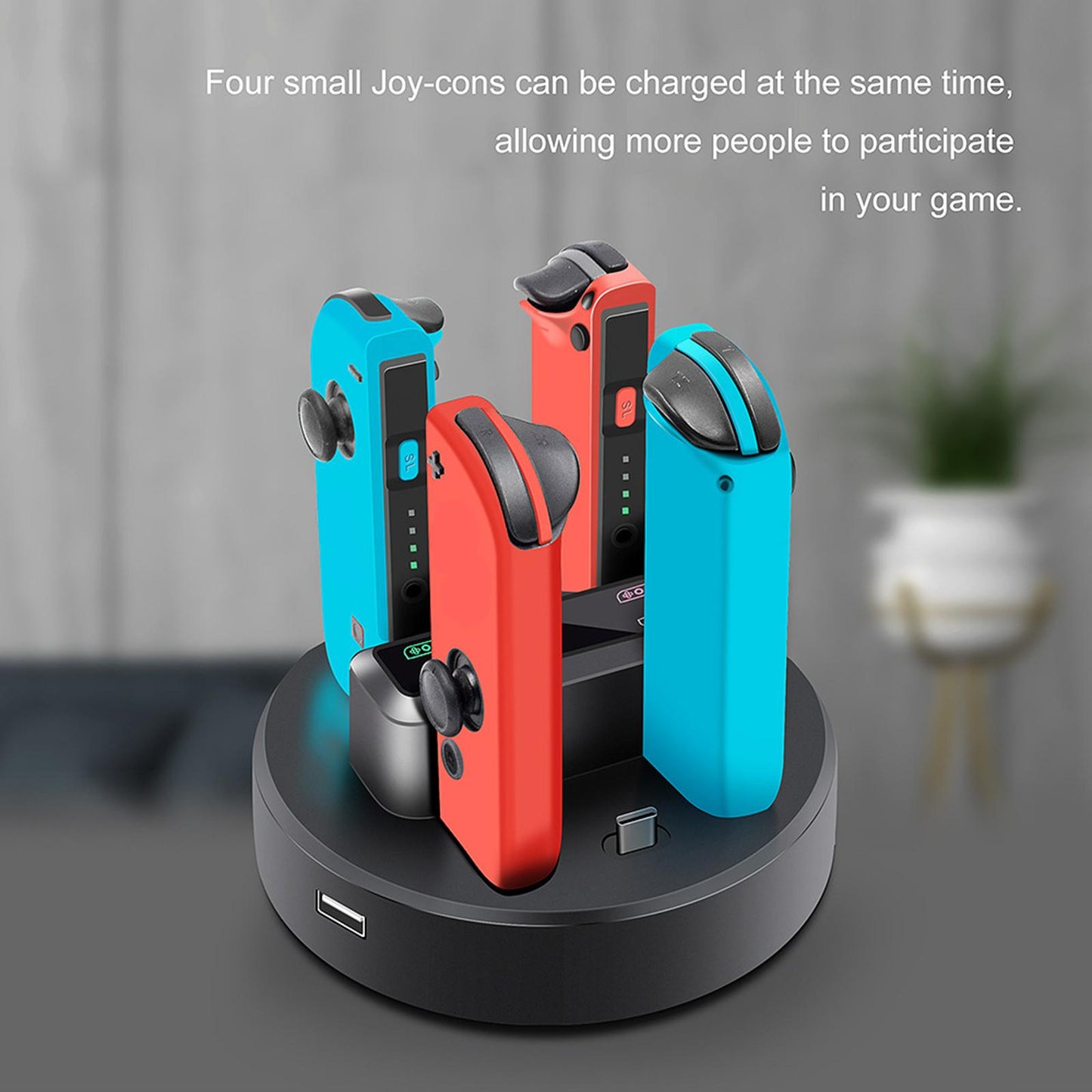 Charging Dock Charger Stand For Nintendo Switch Joy-Con Controller GNS620