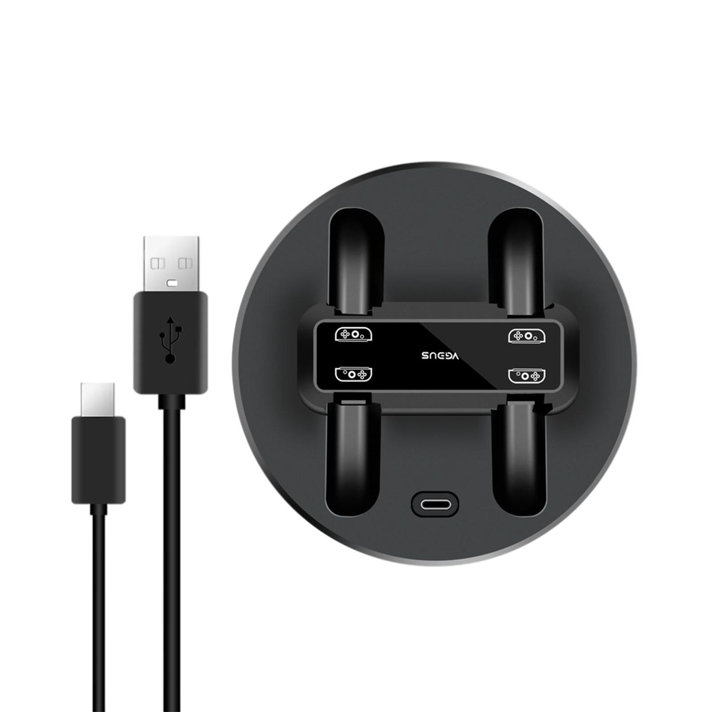 Charging Dock Charger Stand For Nintendo Switch Joy-Con Controller GNS622