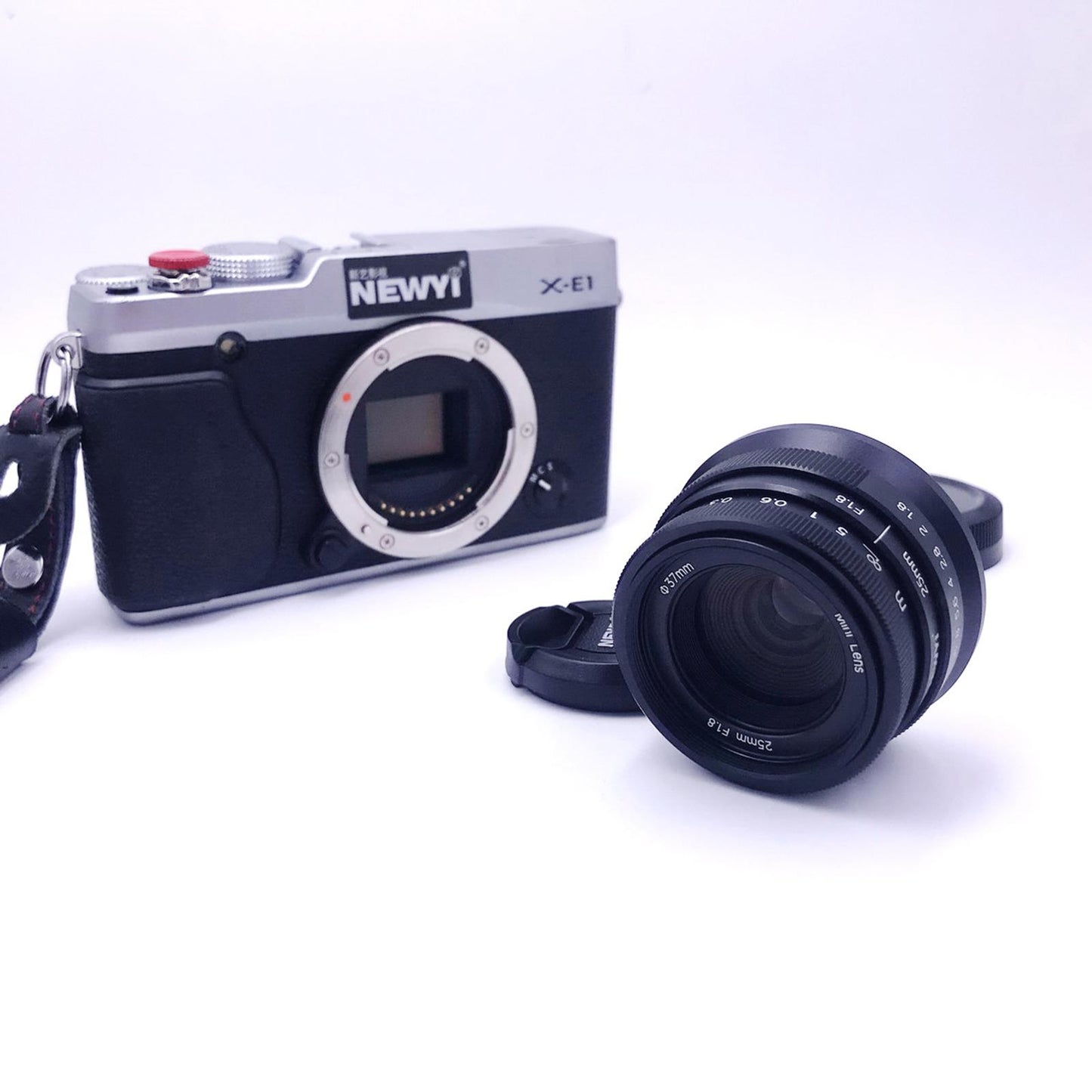 25mm F1.8 Manual Focus Fixed Lens Micro Wide Angle Lens Portable FX